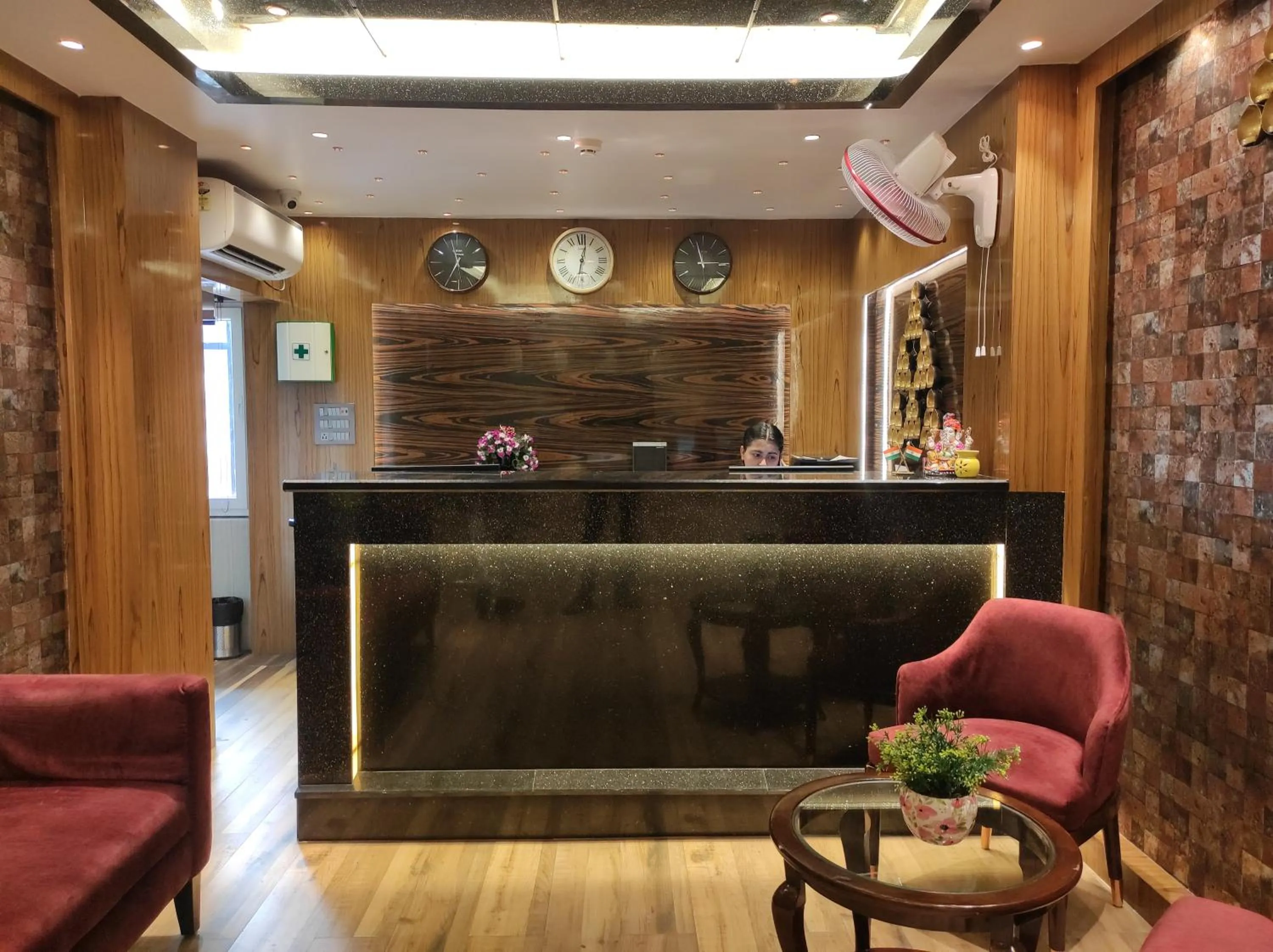 Lobby or reception in Hotel Aavas Inn