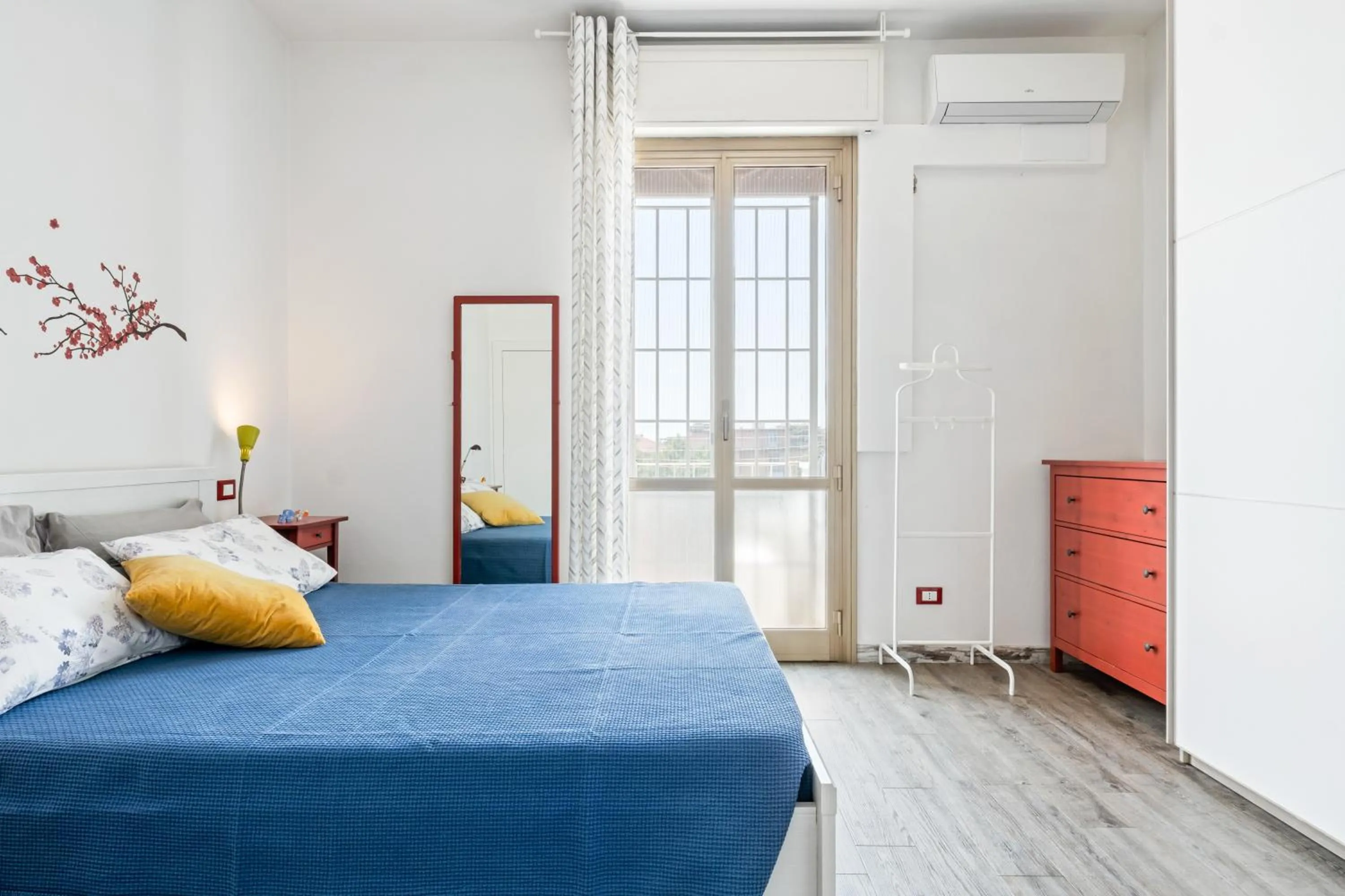 Bedroom, Bed in GuestHost - Bolognina Cozy Apartment