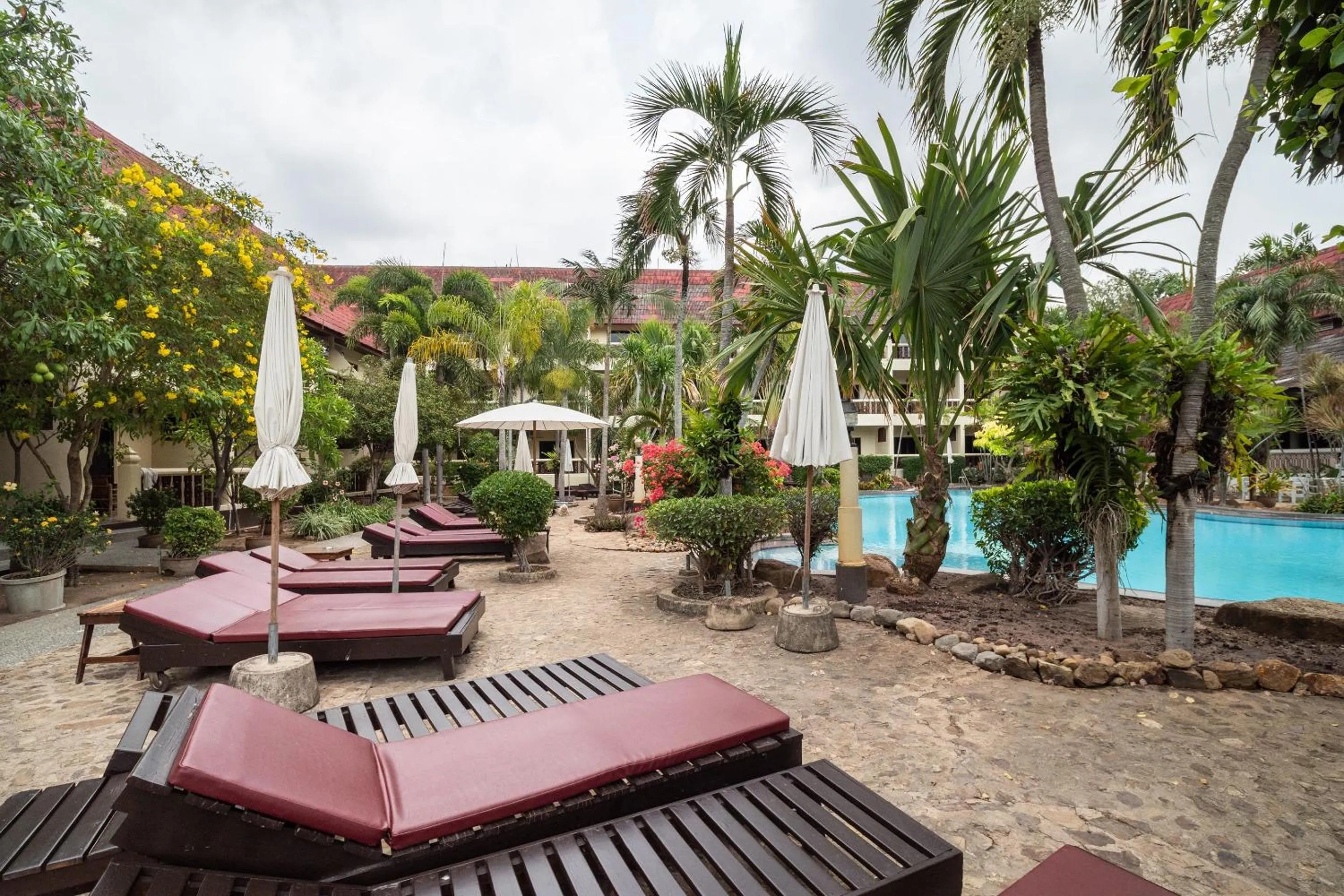 Swimming pool in Ban Nam Mao Resort
