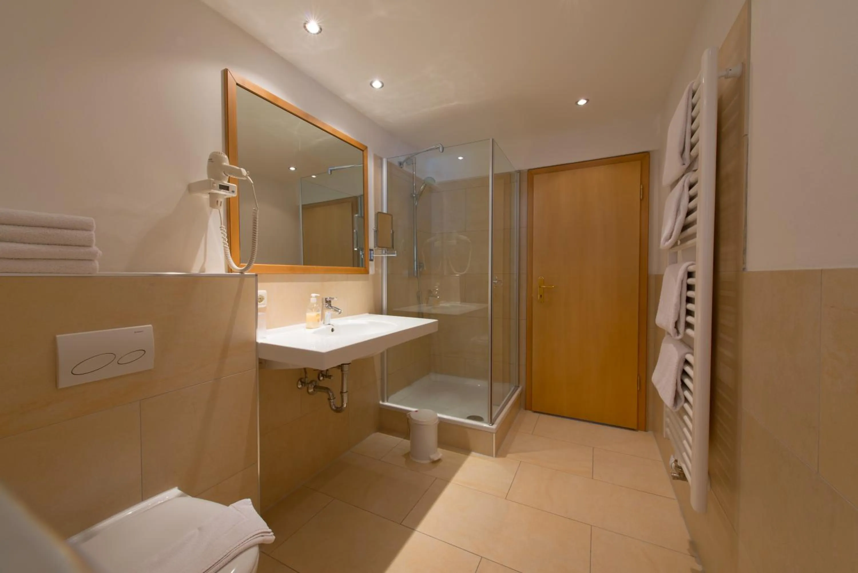 Bathroom in Hotel St. Ulrich Garni