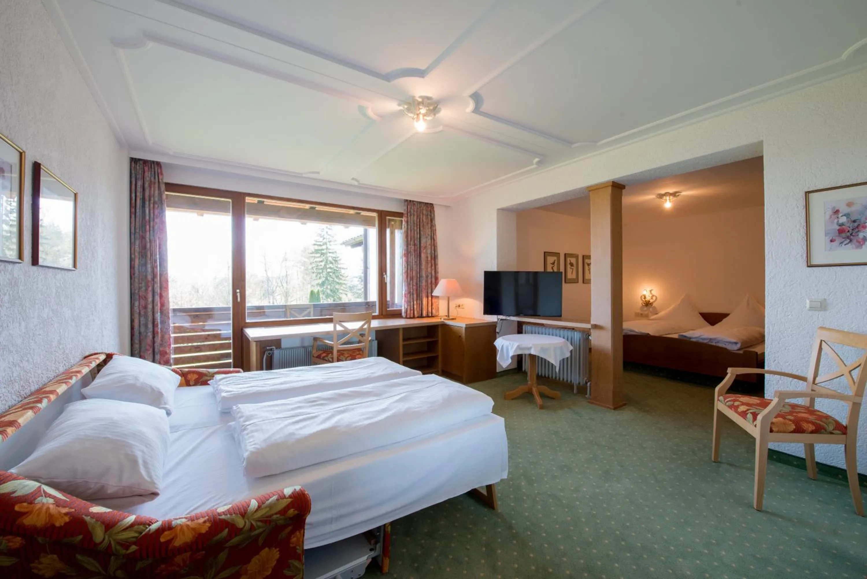 Photo of the whole room, Bed in Hotel St. Ulrich Garni