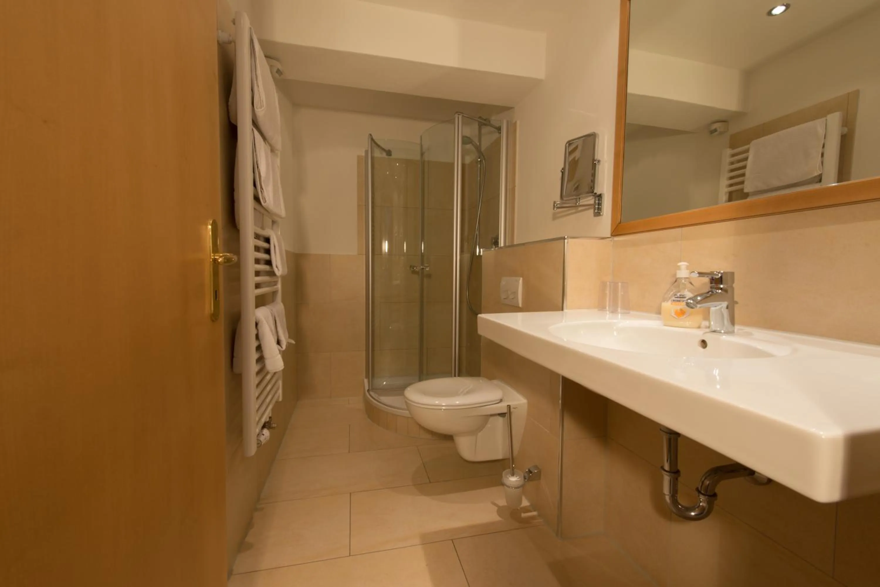 Bathroom in Hotel St. Ulrich Garni