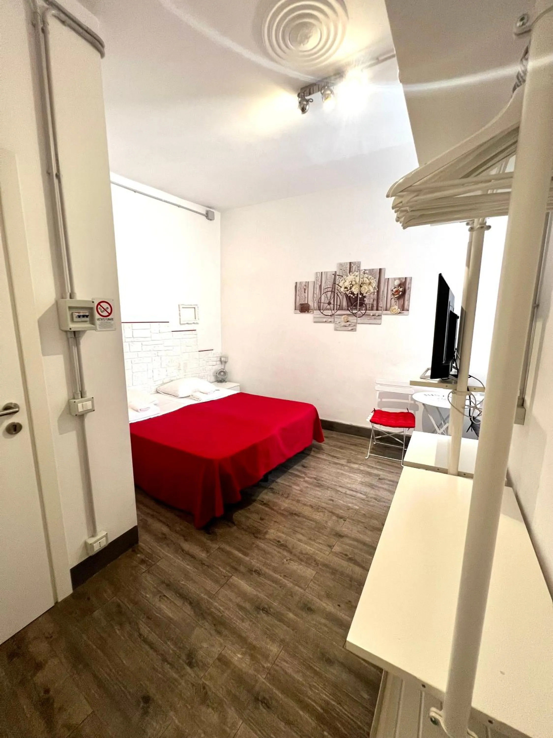 Bedroom, Bed in Relais Cola Di Rienzo