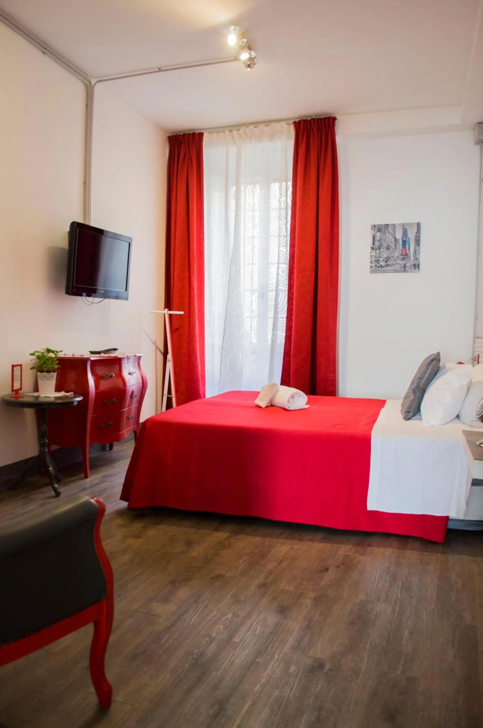 Bed in Relais Cola Di Rienzo