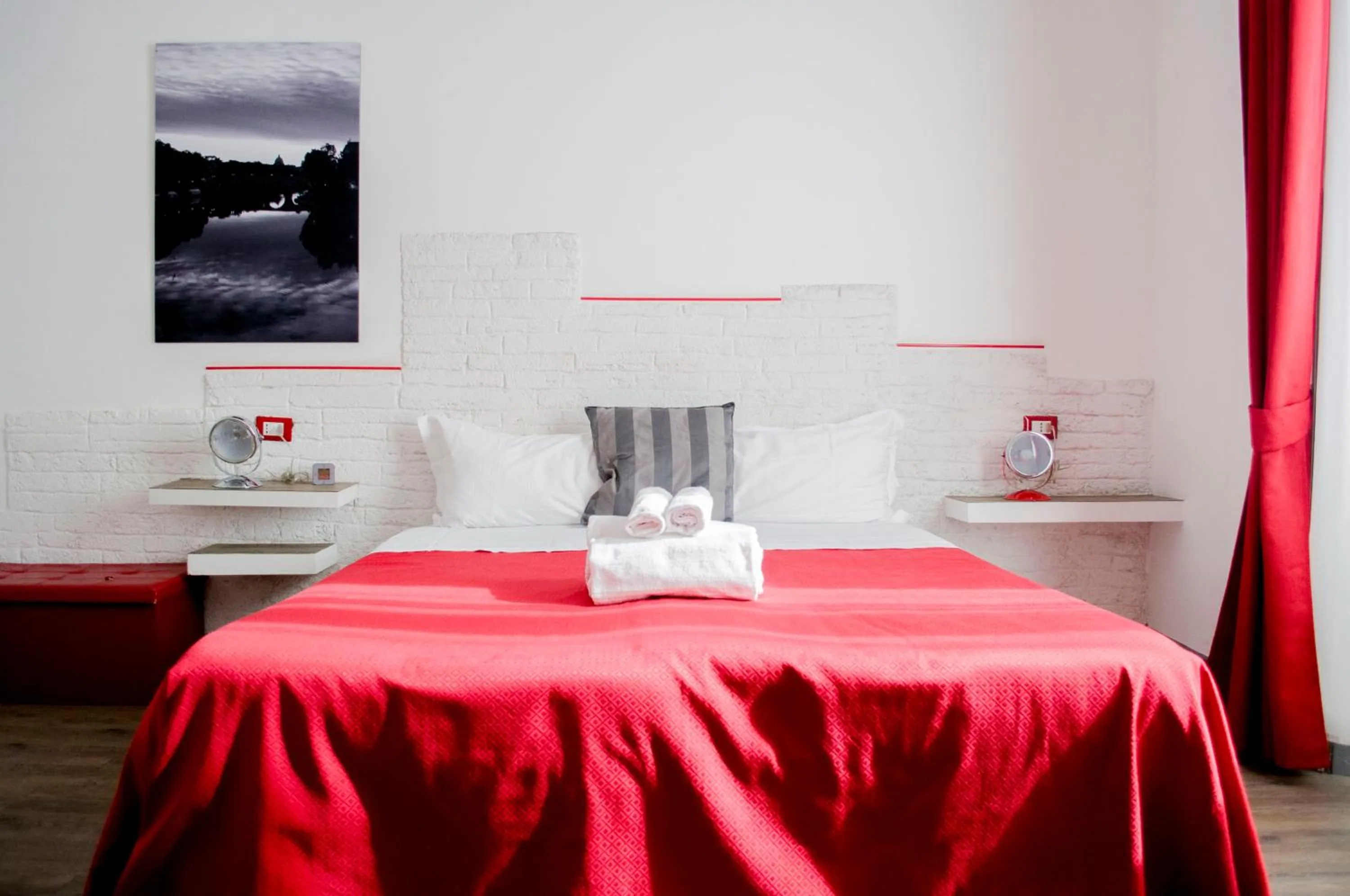 Bedroom, Bed in Relais Cola Di Rienzo