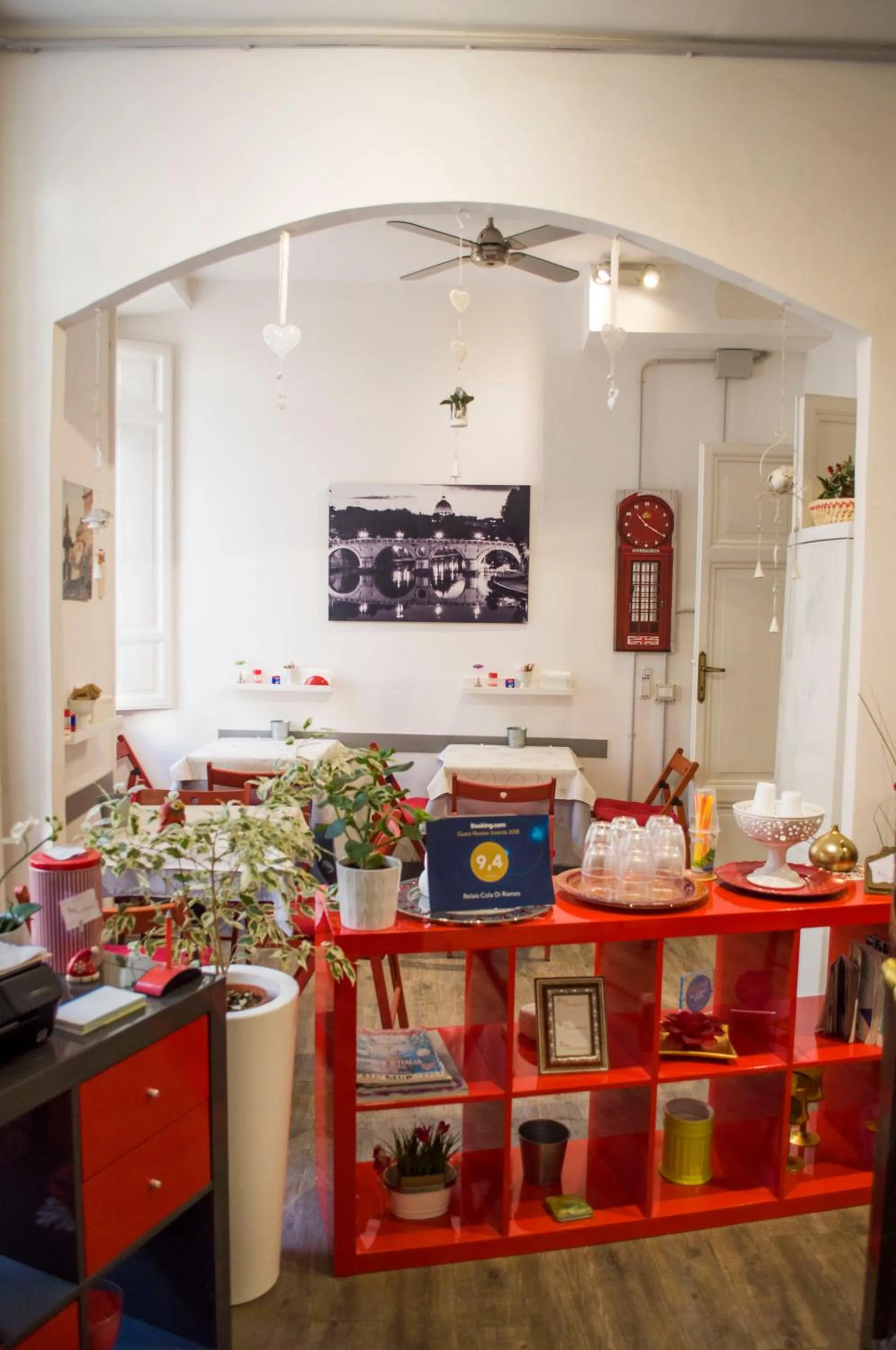 Lobby or reception in Relais Cola Di Rienzo