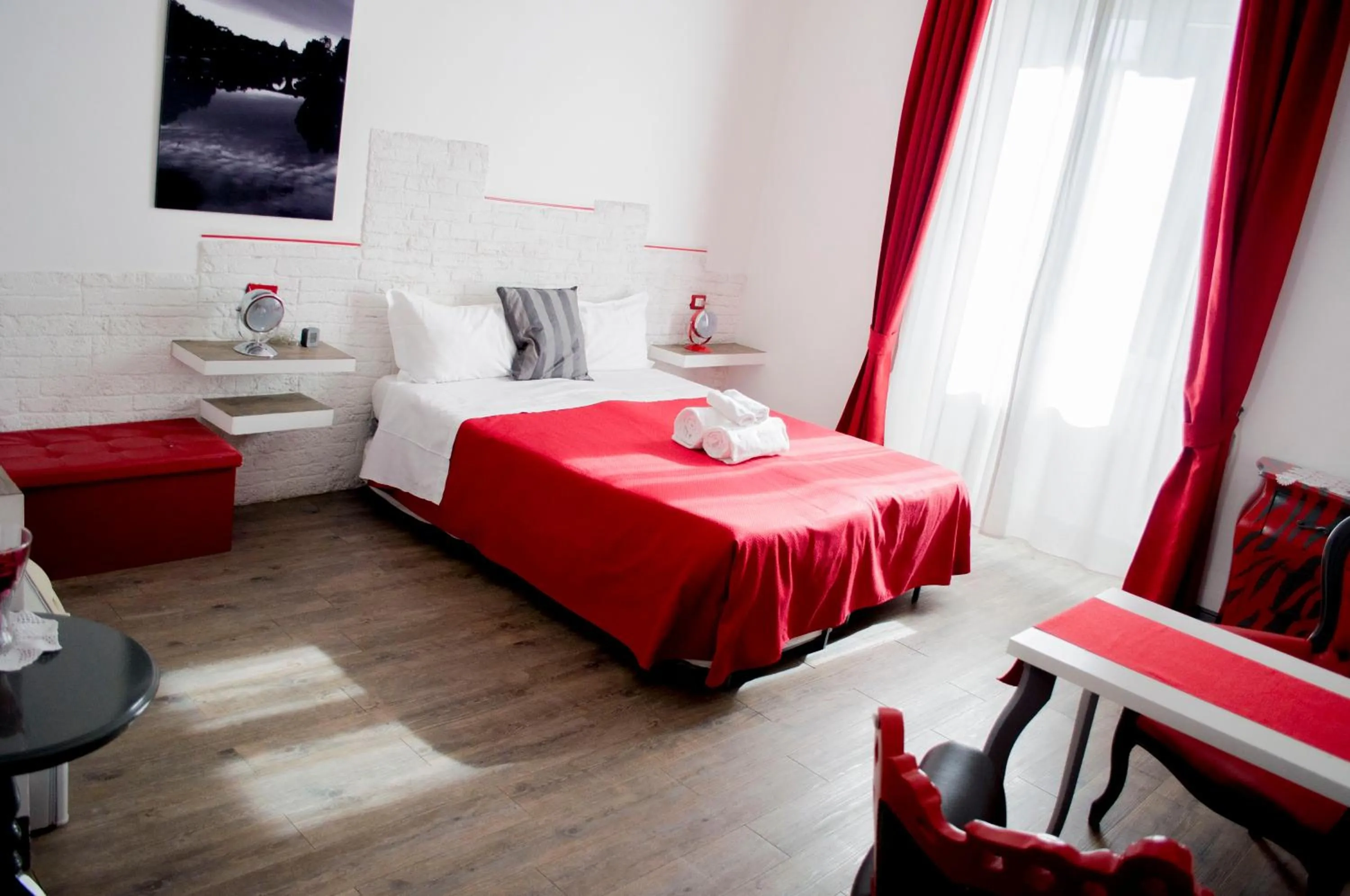 Bedroom, Bed in Relais Cola Di Rienzo