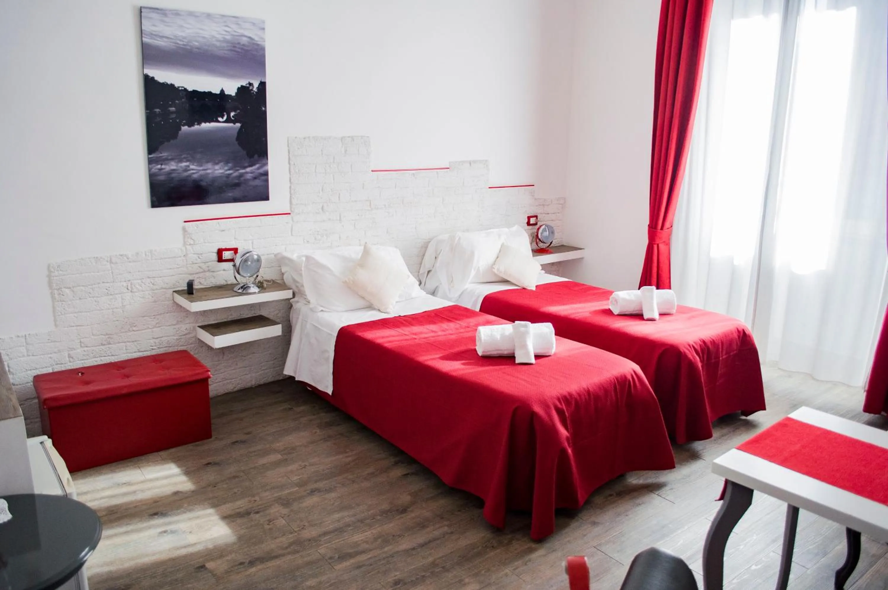 Bed in Relais Cola Di Rienzo