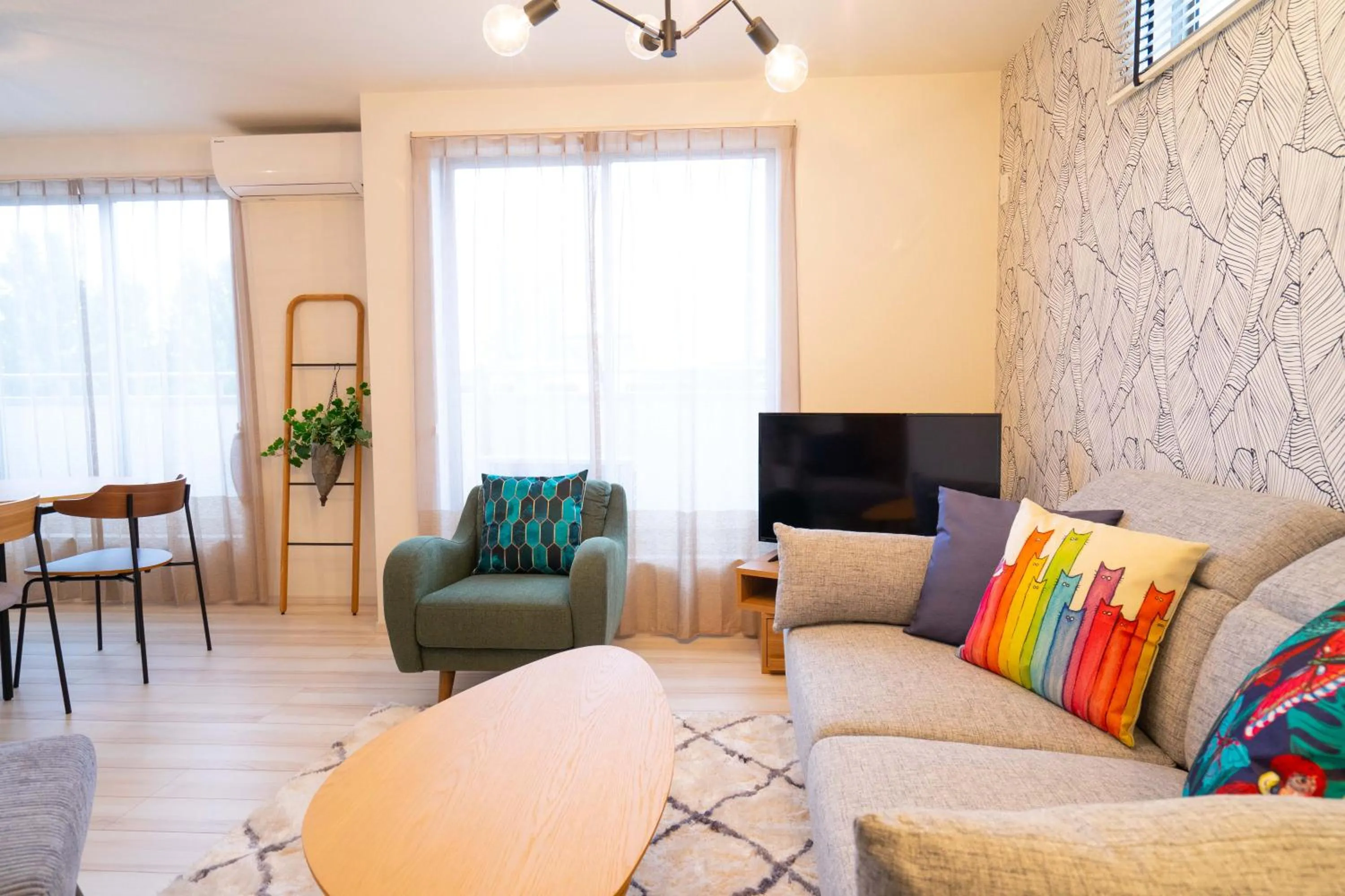 Living room in OKINAWA BEACH HOUSE Golden Drop S