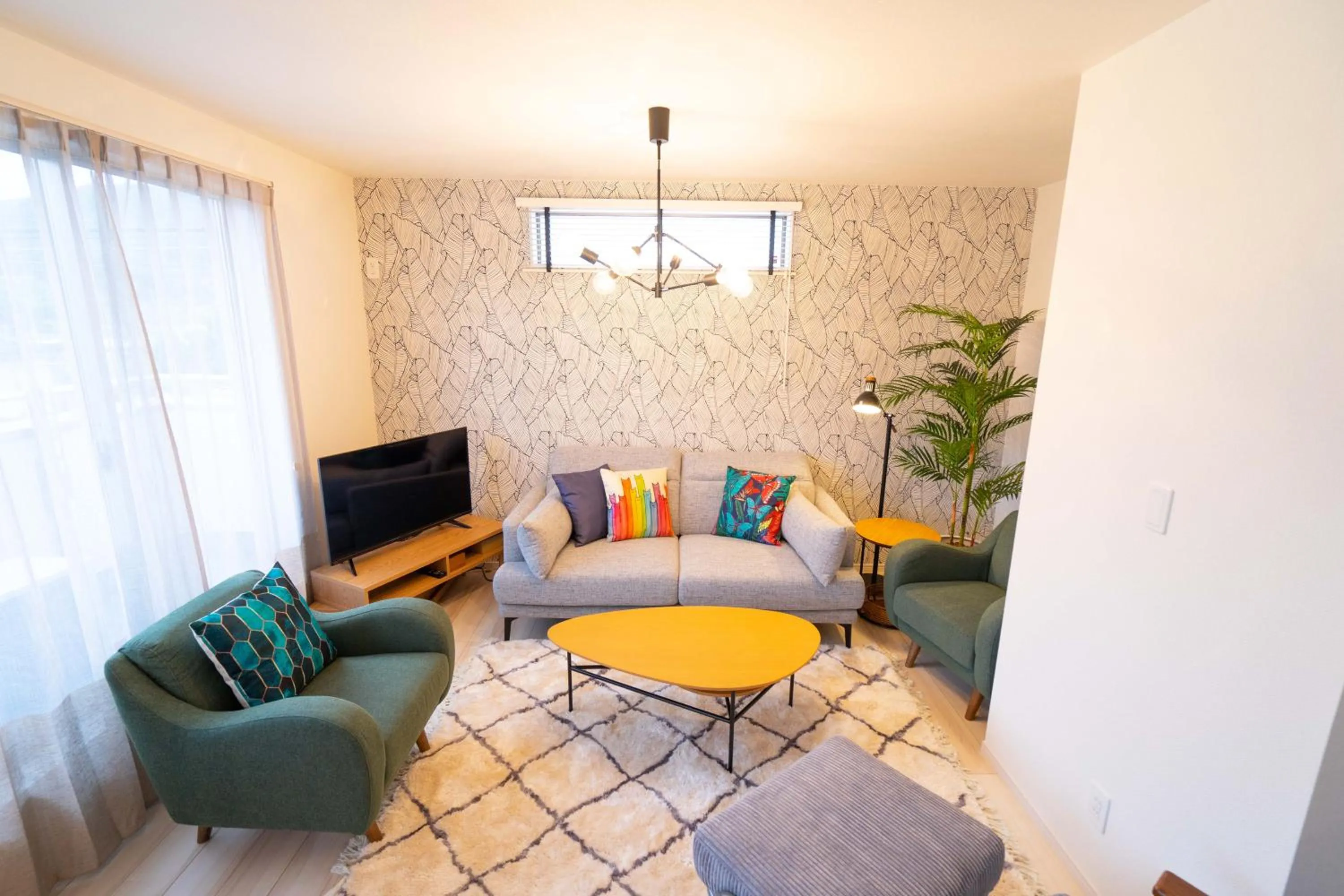 TV and multimedia in OKINAWA BEACH HOUSE Golden Drop S