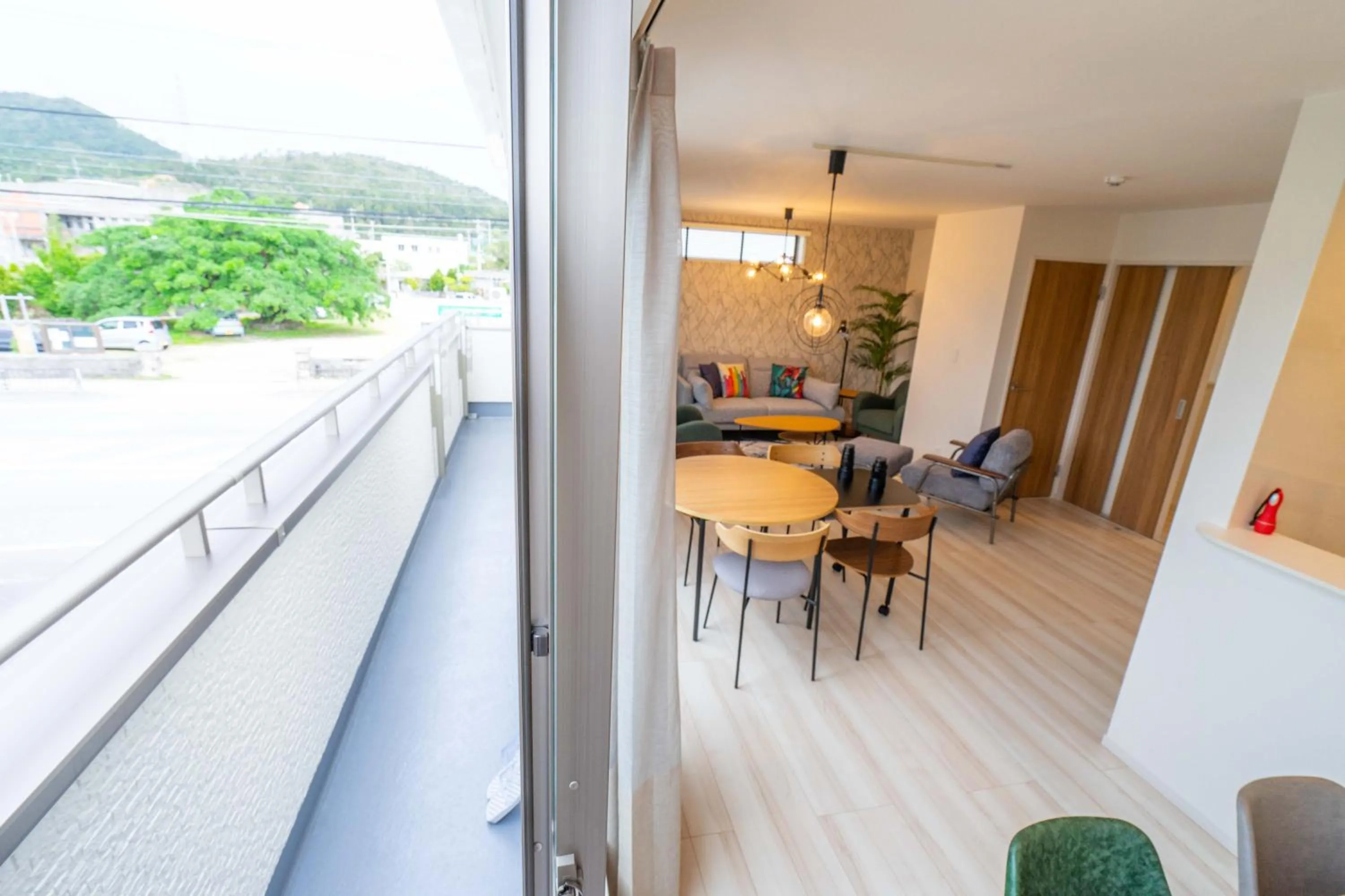 Balcony/Terrace in OKINAWA BEACH HOUSE Golden Drop S