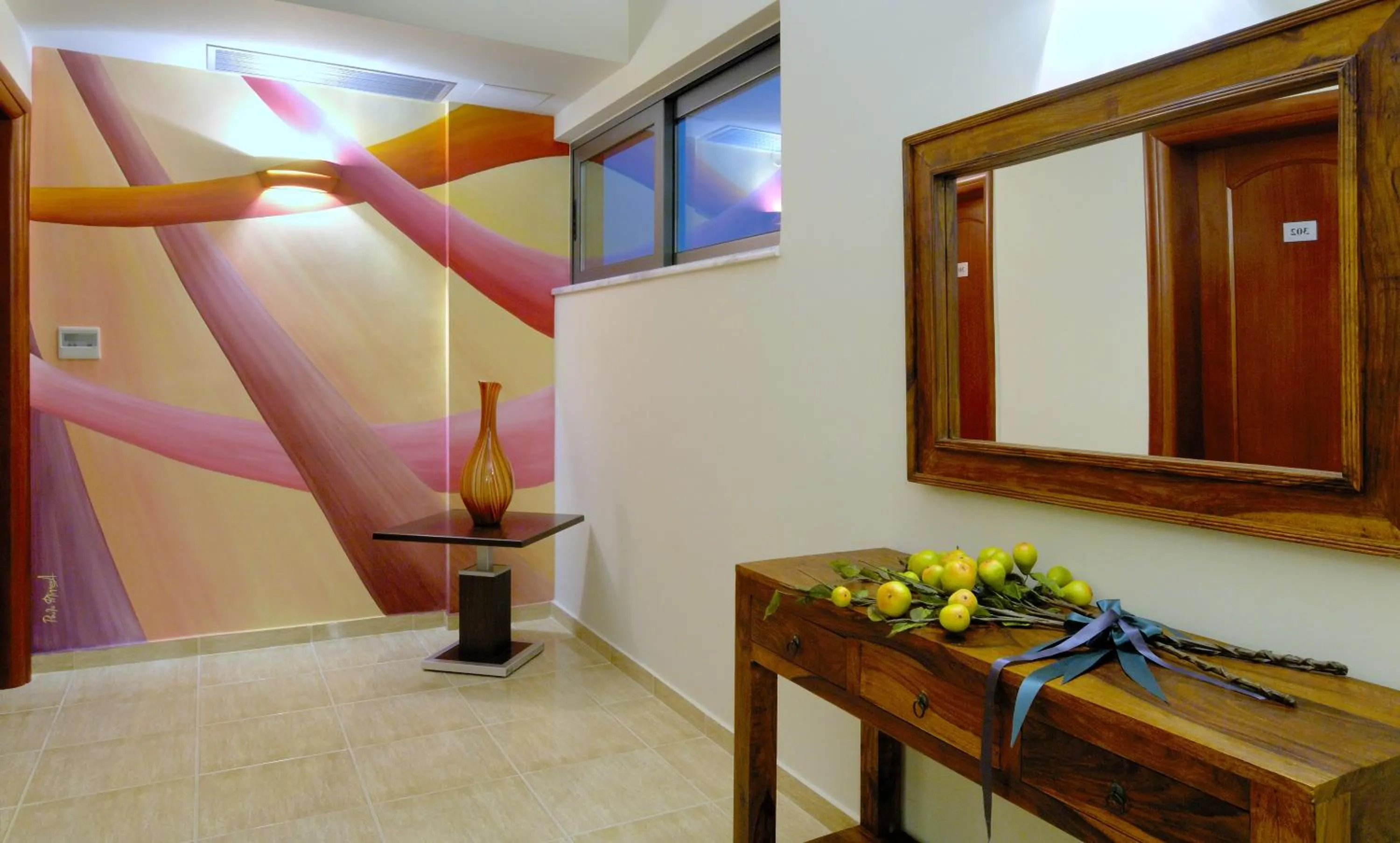 Decorative detail in Premier Agrinio Heart Hotel