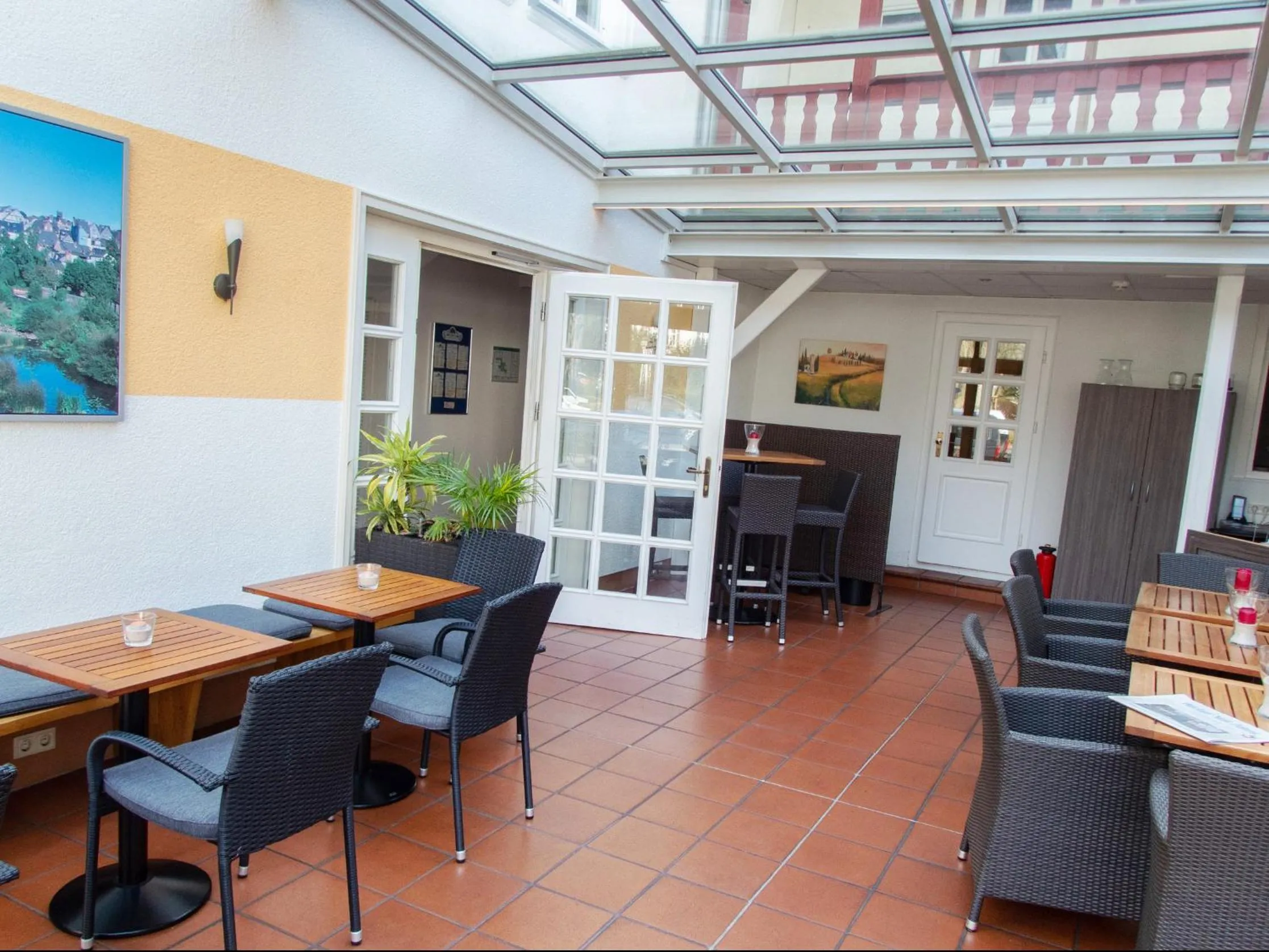 Seating area in Hotel Bürgerhof Wetzlar