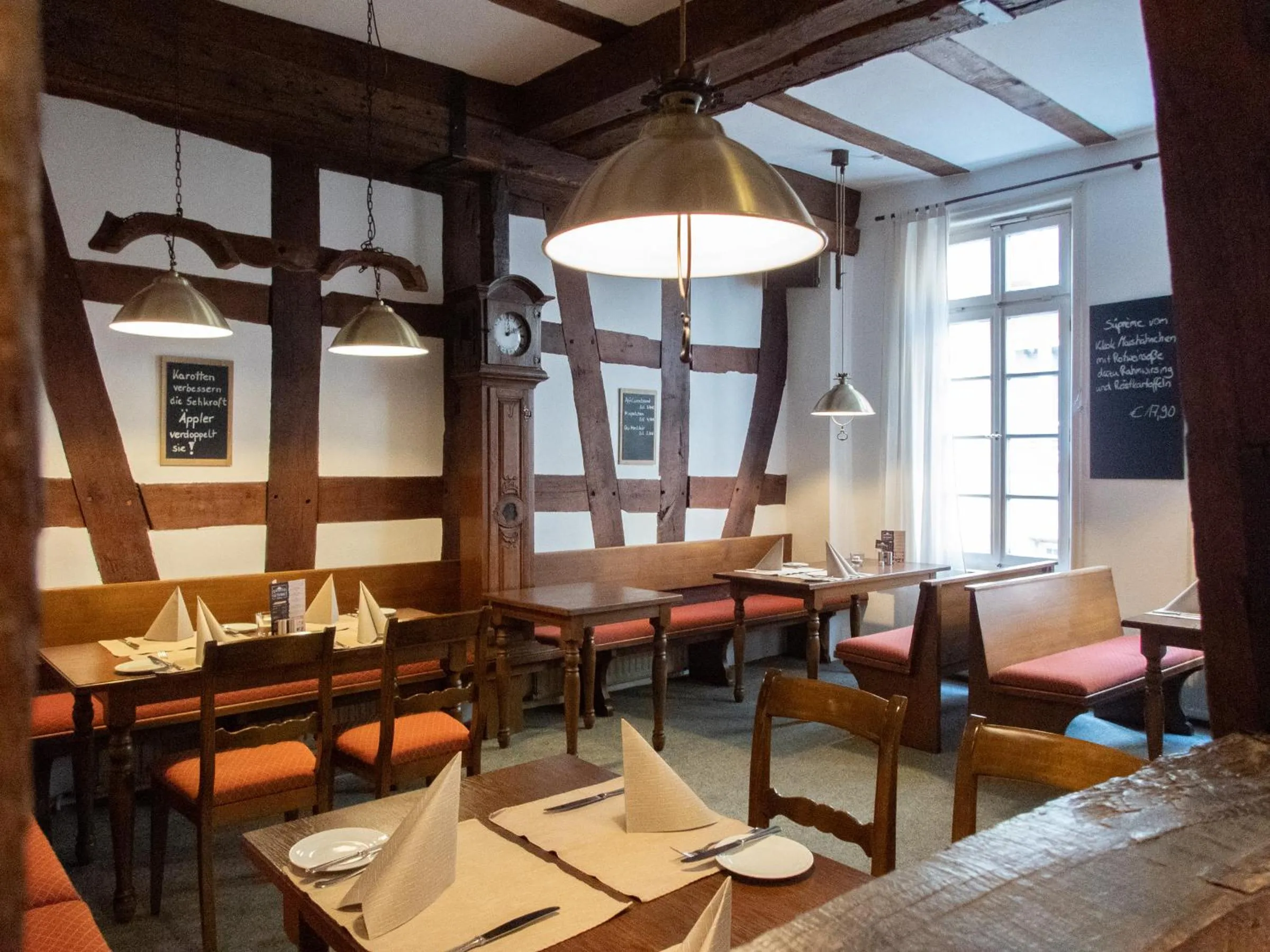 Restaurant/places to eat in Hotel Bürgerhof Wetzlar