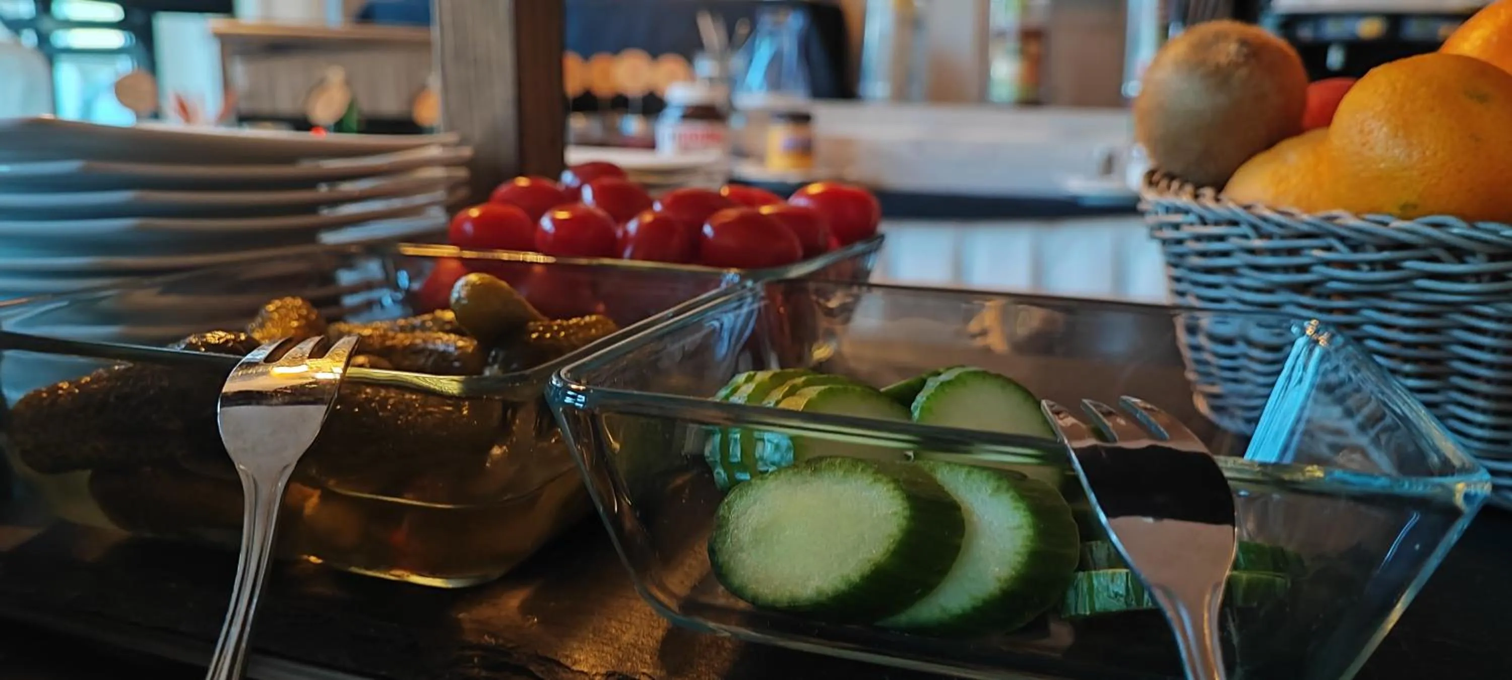 Breakfast in Hotel Zur Fichtenbreite -Garni-