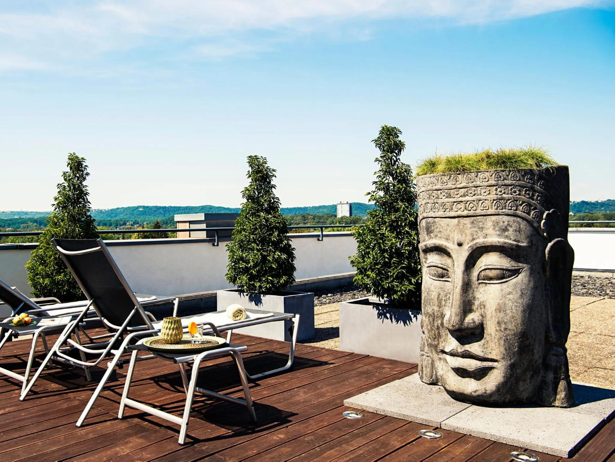 View (from property/room) in Victor's Residenz-Hotel Saarlouis