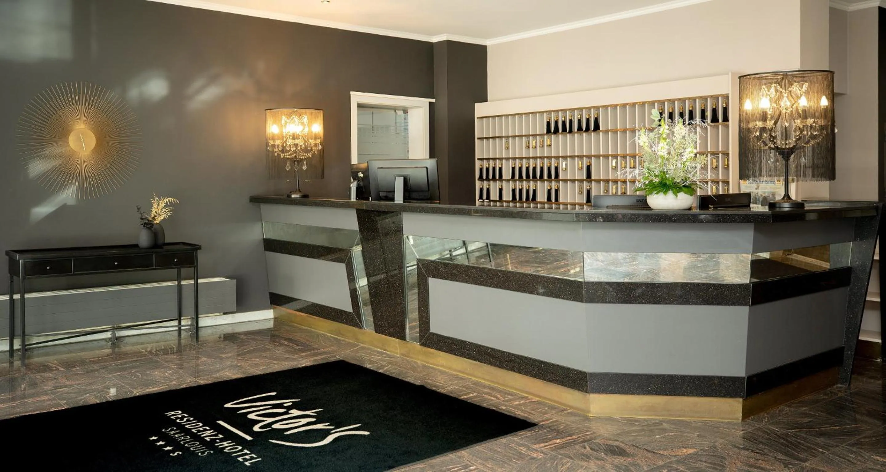 Lobby or reception in Victor's Residenz-Hotel Saarlouis