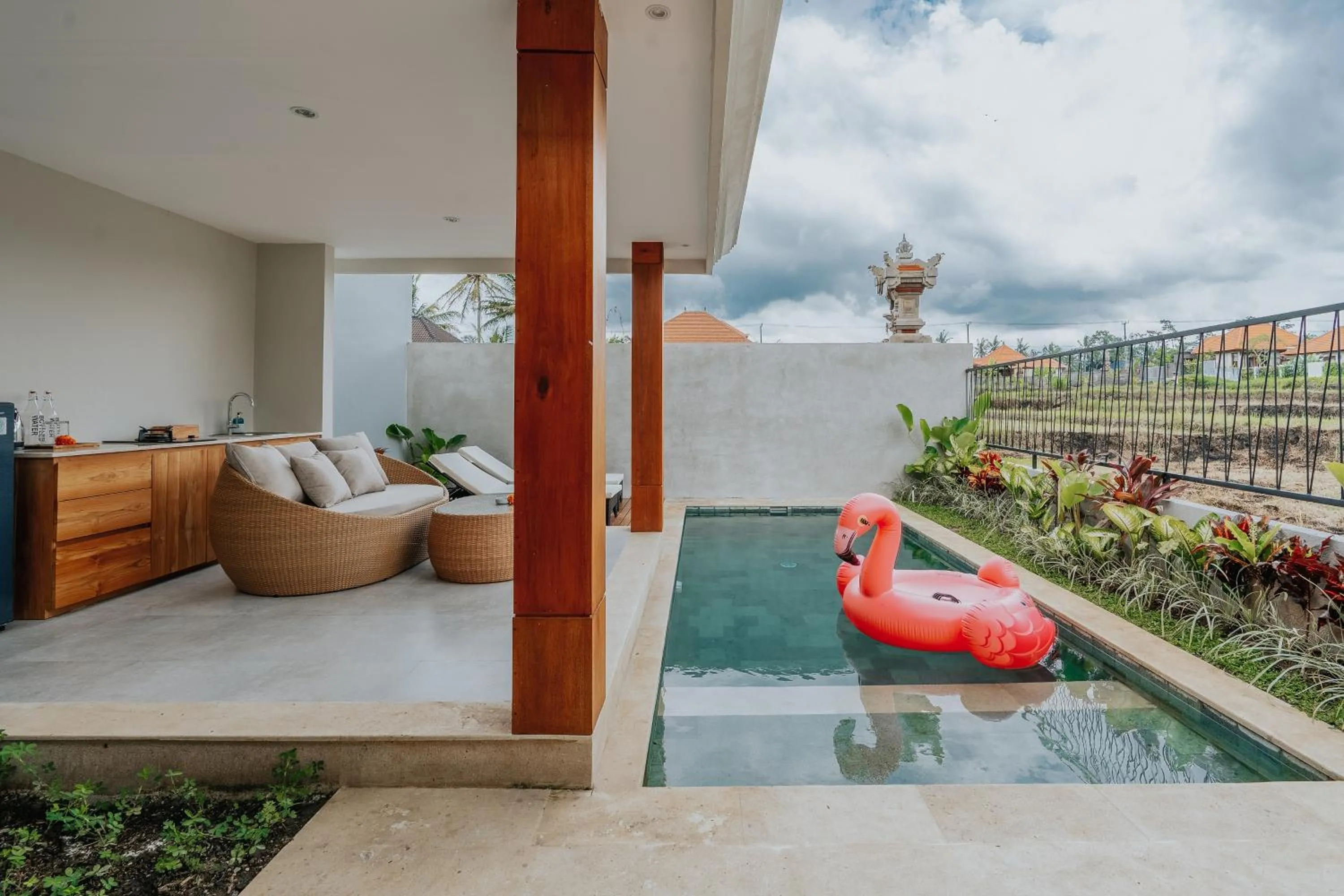 Balcony/Terrace in Arta Private Villa