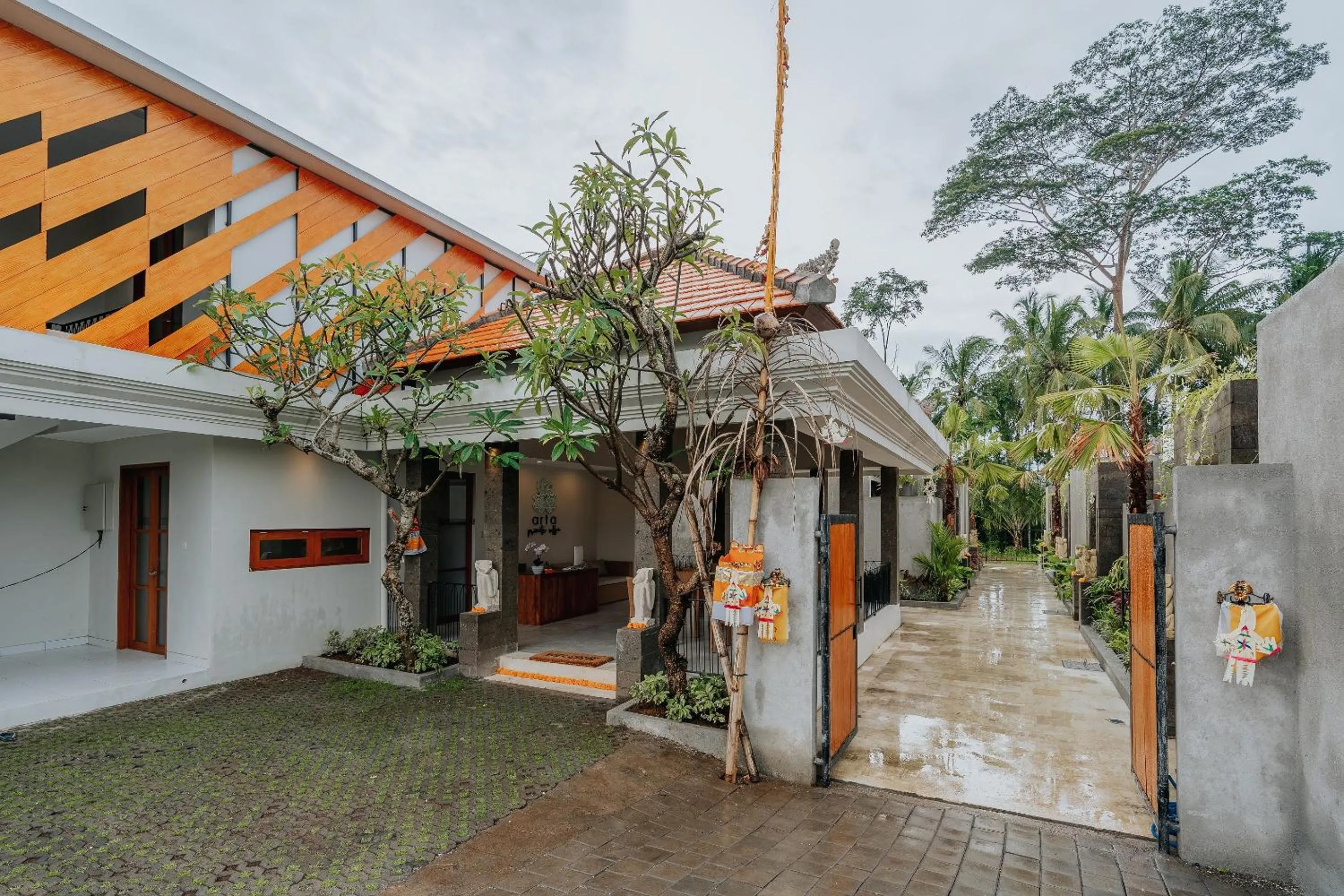 Property building in Arta Private Villa