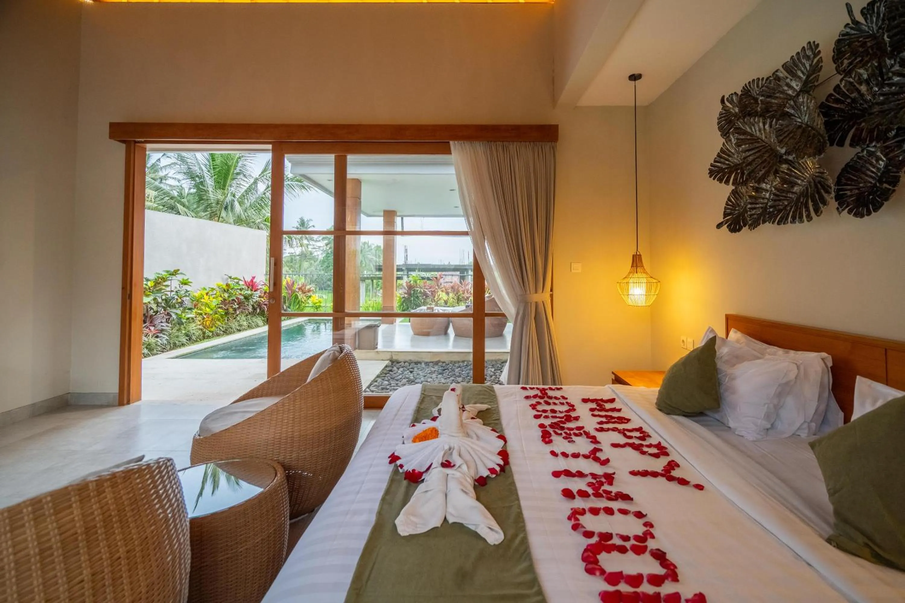 Bed in Arta Private Villa