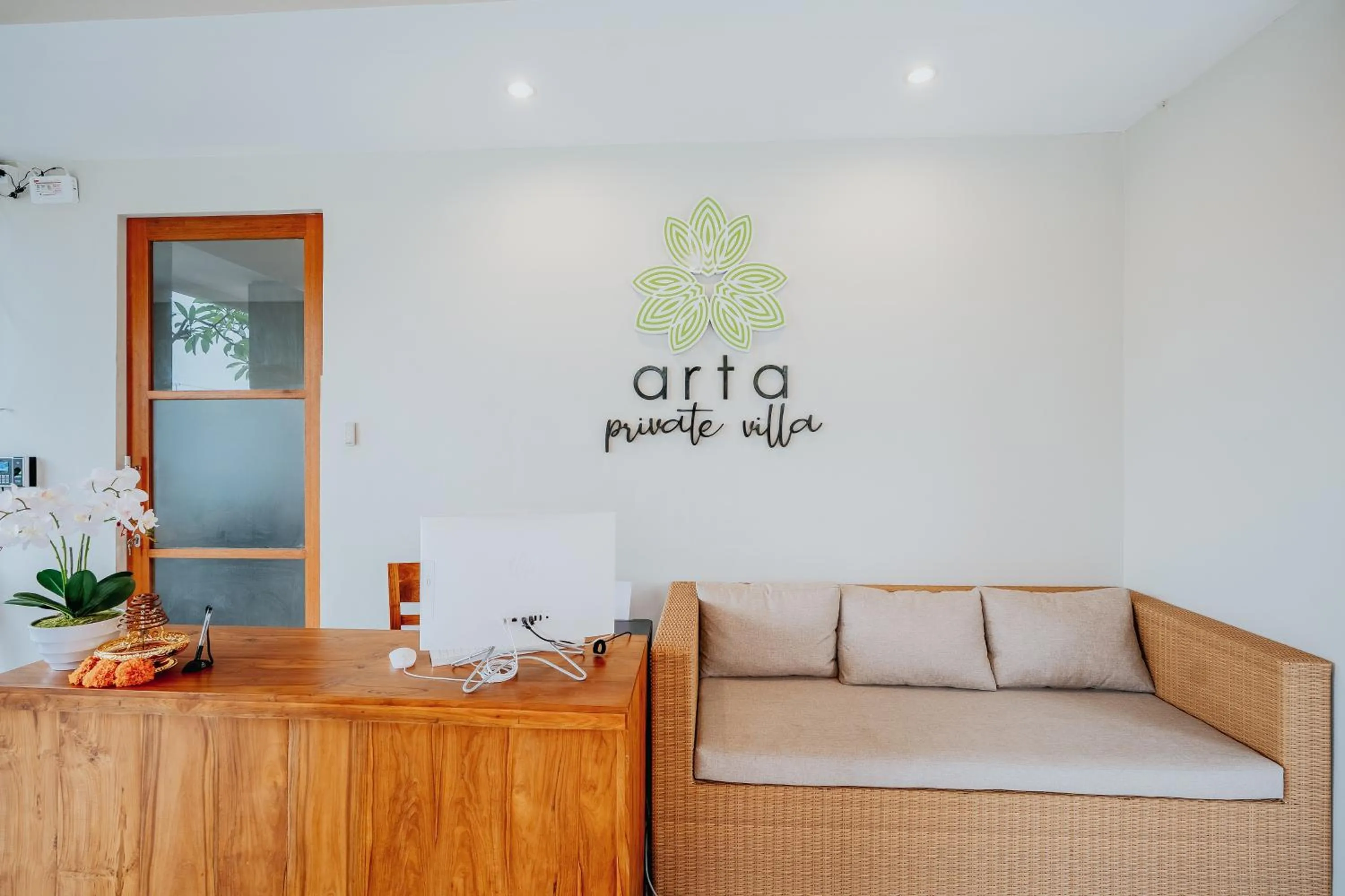 Lobby or reception in Arta Private Villa