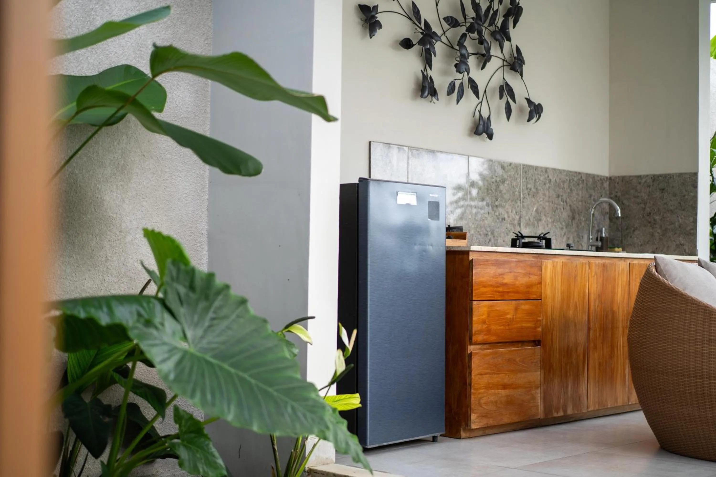 Kitchen or kitchenette in Arta Private Villa