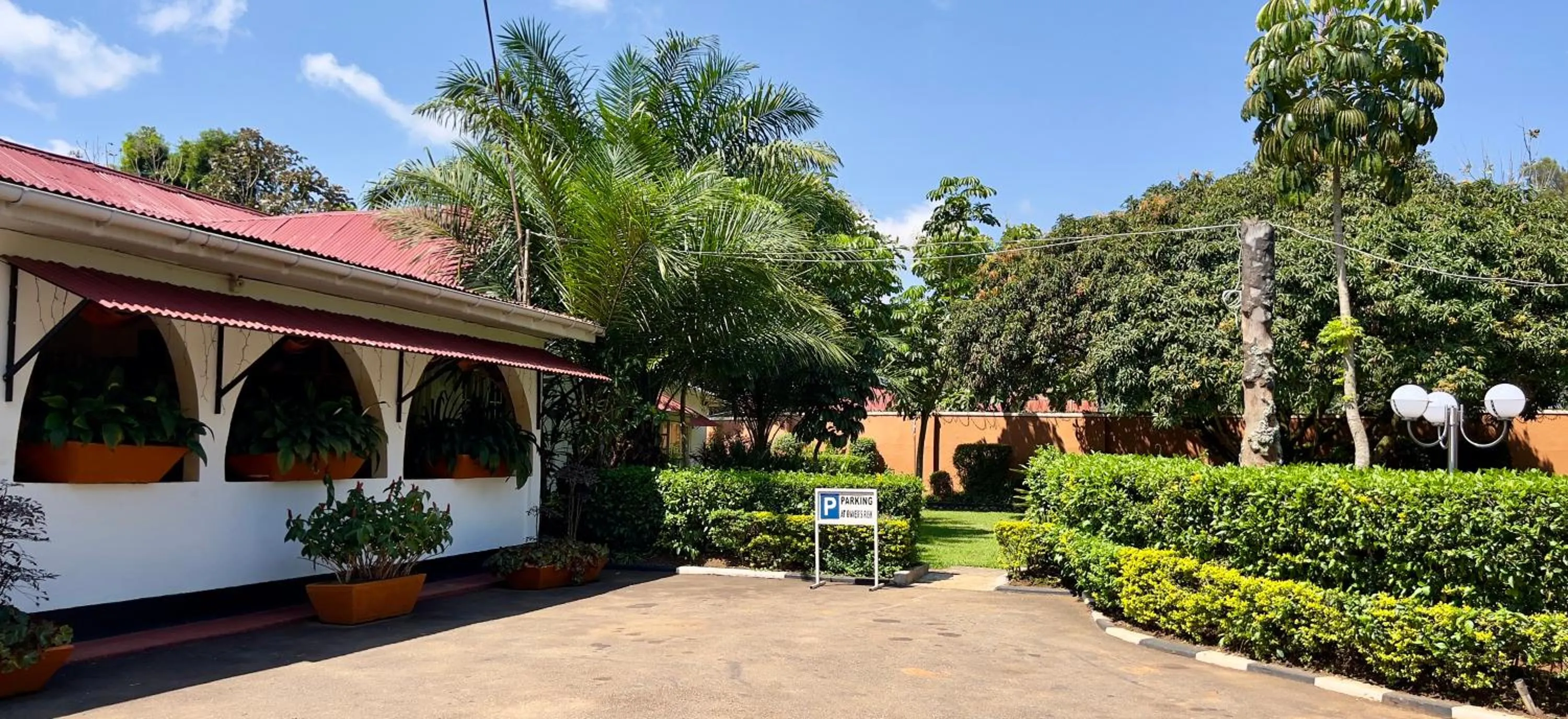 Natural landscape in Sunset Hotel Entebbe