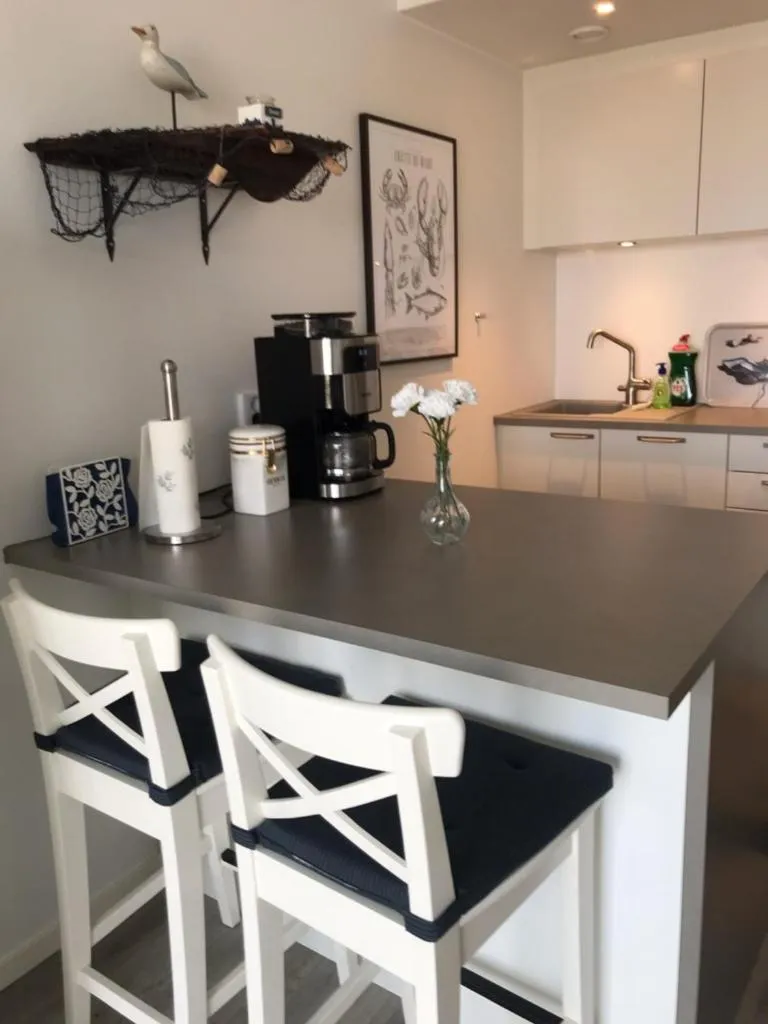 Dining area in Lägenhetshotell Varvet