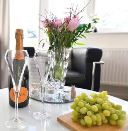 Food and drinks in Lägenhetshotell Varvet