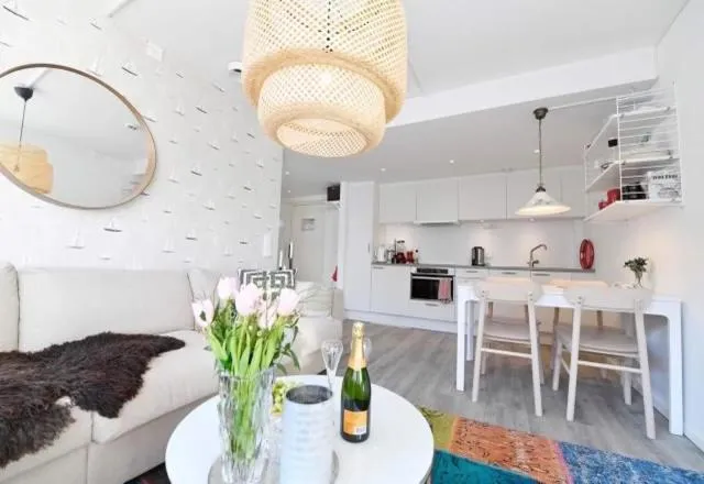 Property building in Lägenhetshotell Varvet