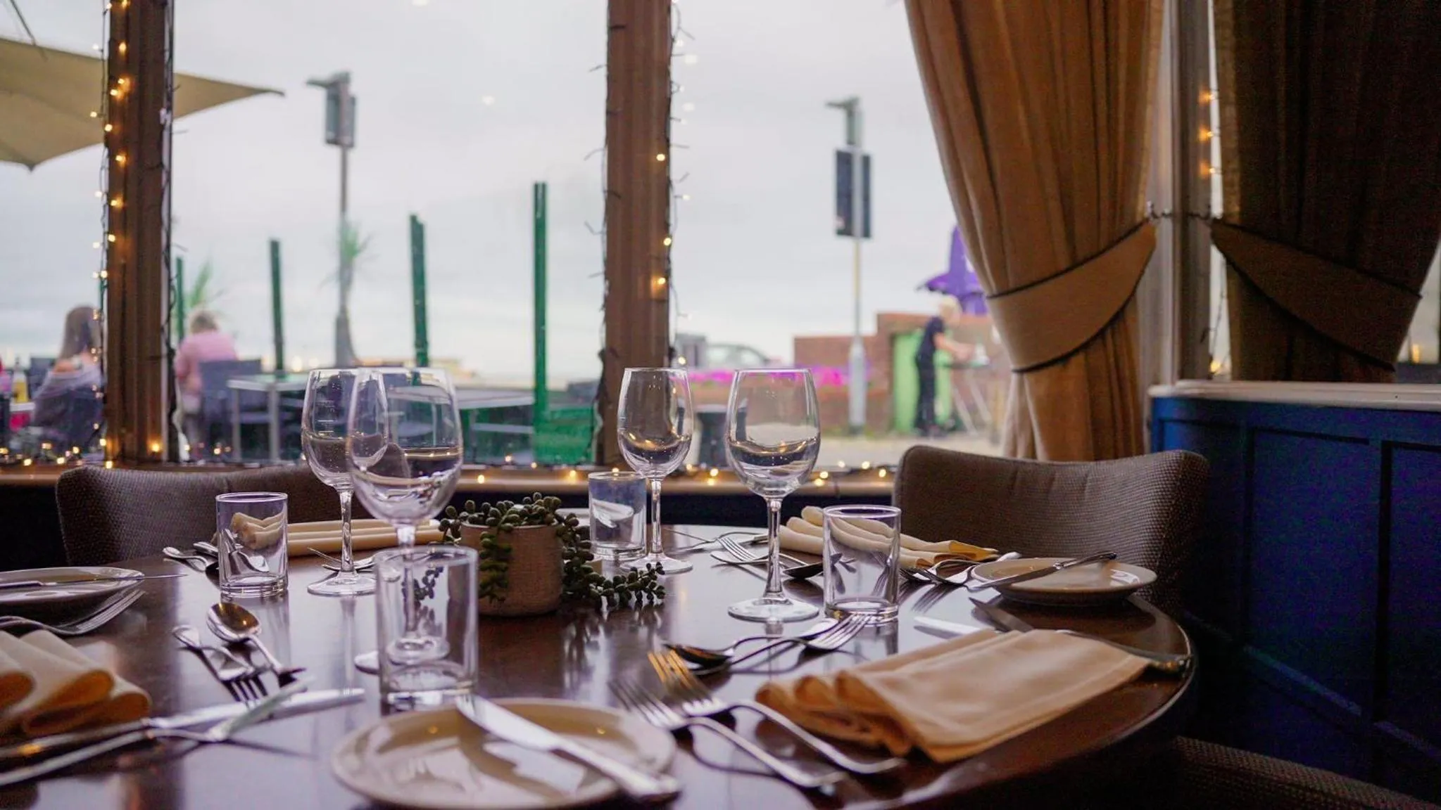 Dining area in Dunkerley's Hotel and Restaurant