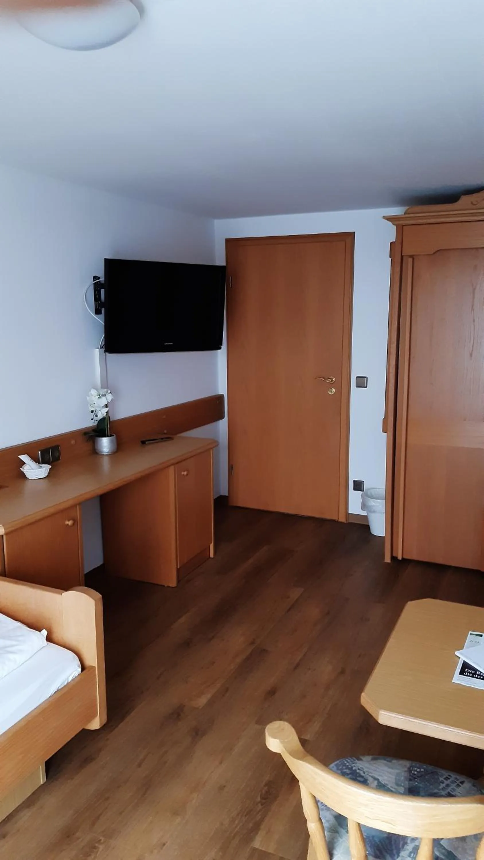 Bed in Landhotel Wiesenhof