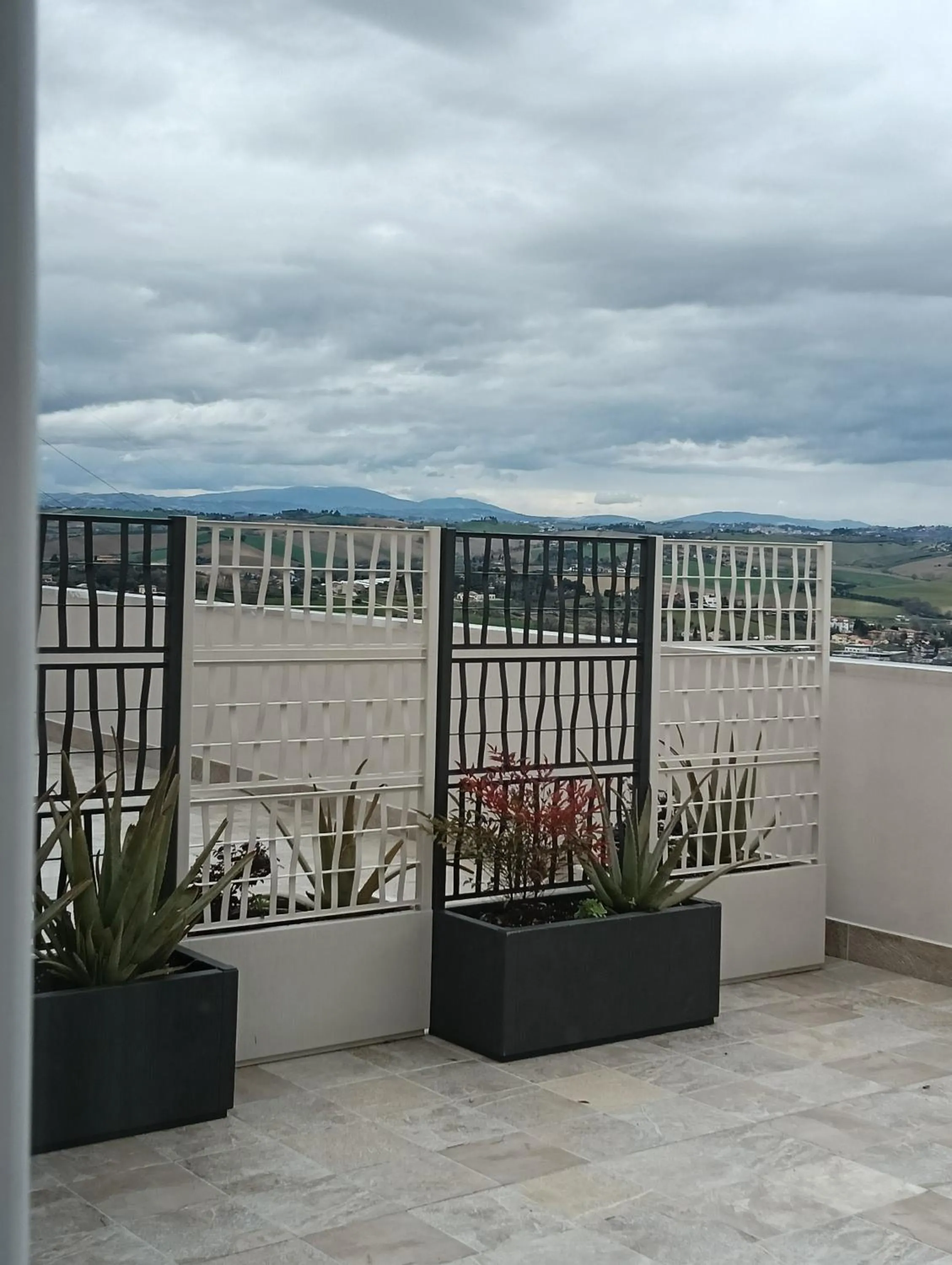 Balcony/Terrace in La Principessa Nera B&B