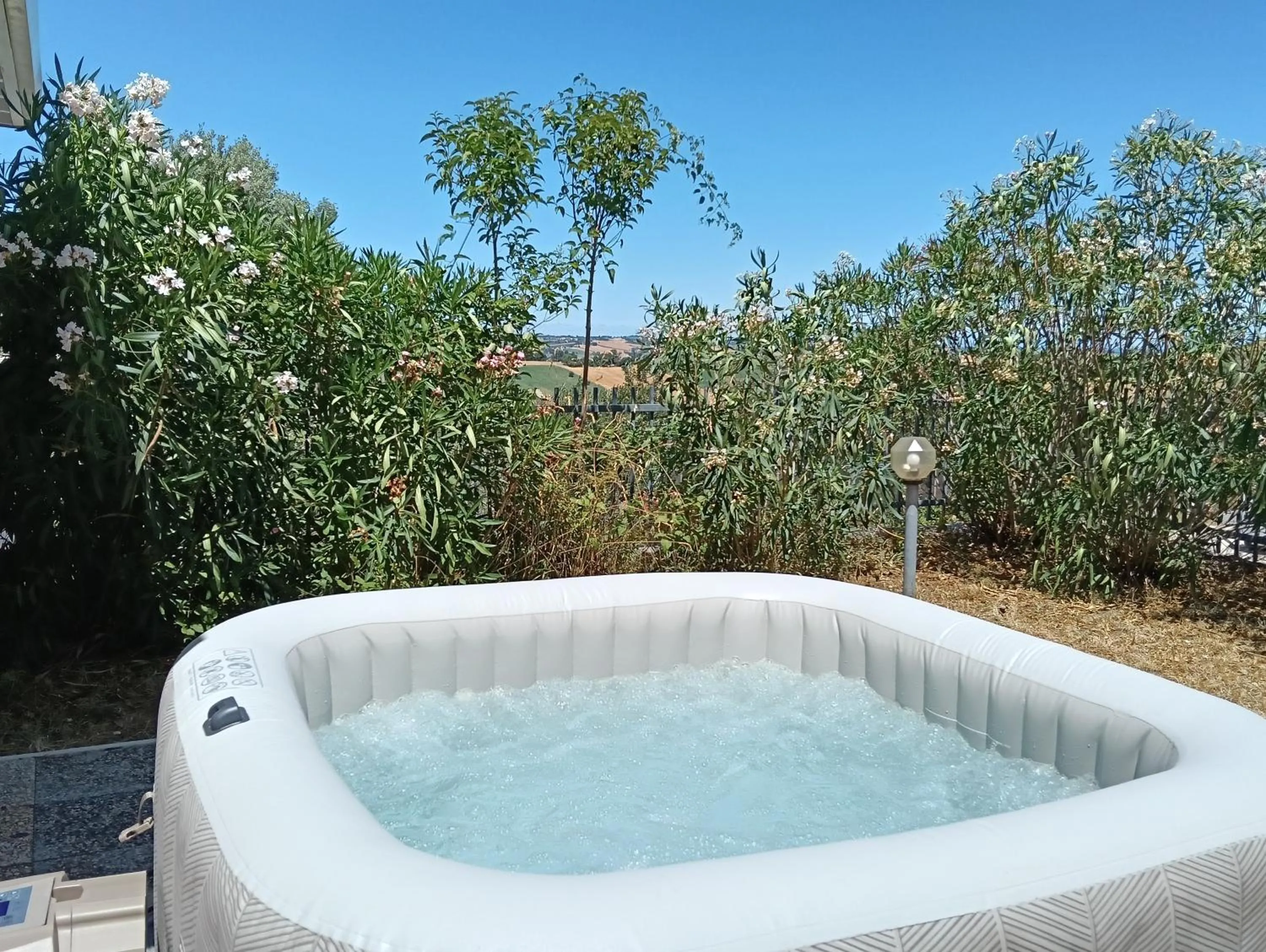 Hot Tub in La Principessa Nera B&B