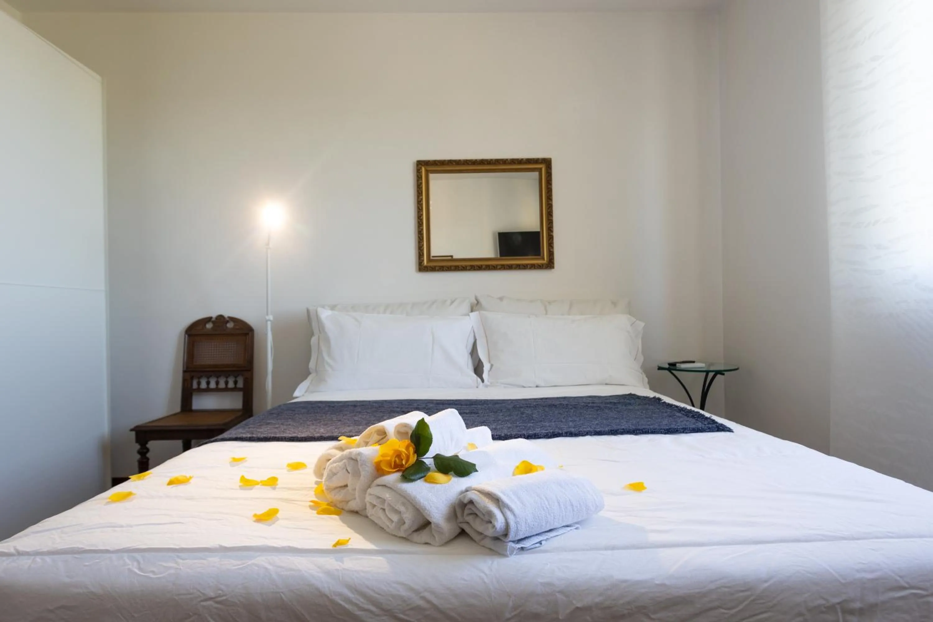 Bed in La Principessa Nera B&B