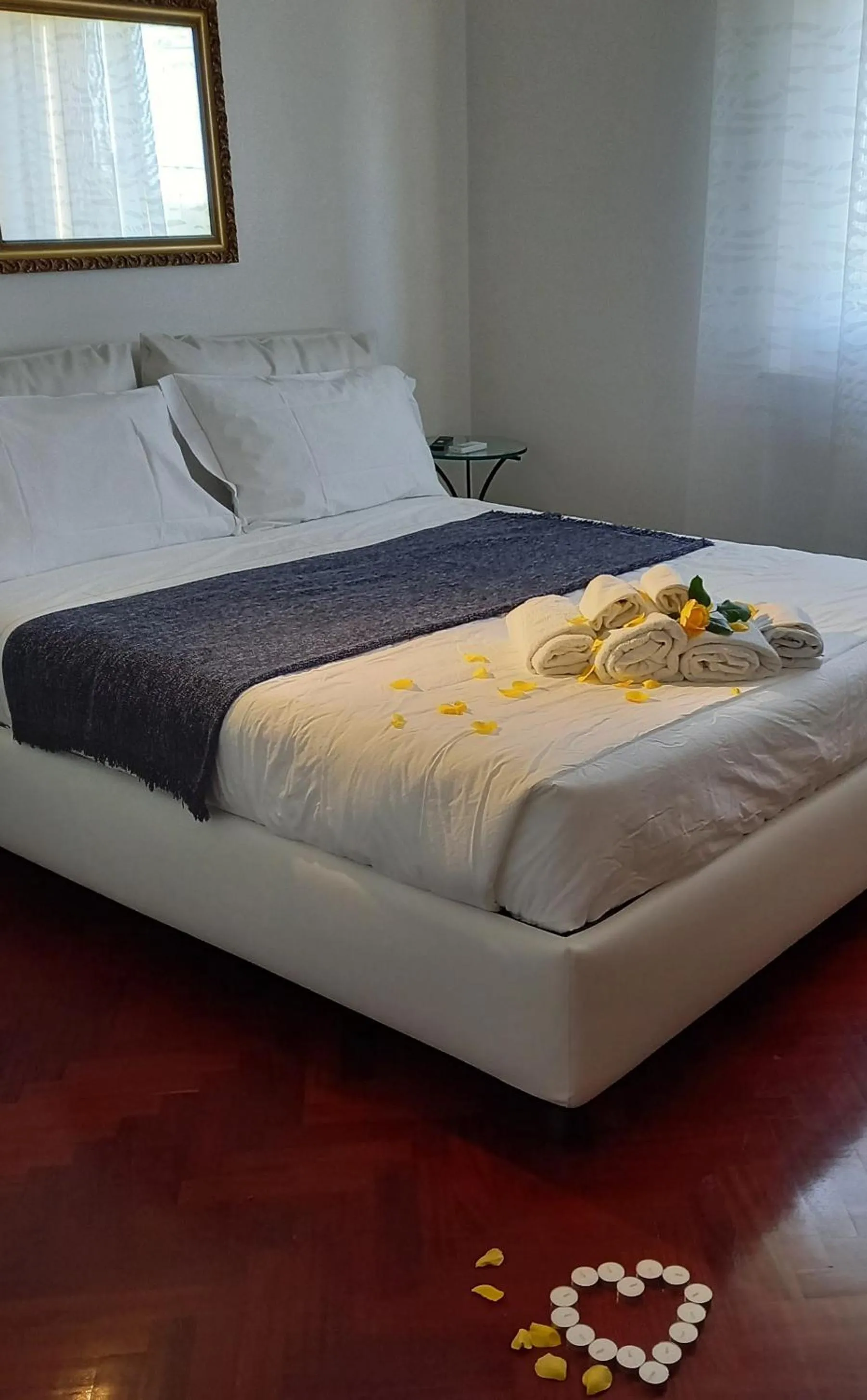 Bed in La Principessa Nera B&B