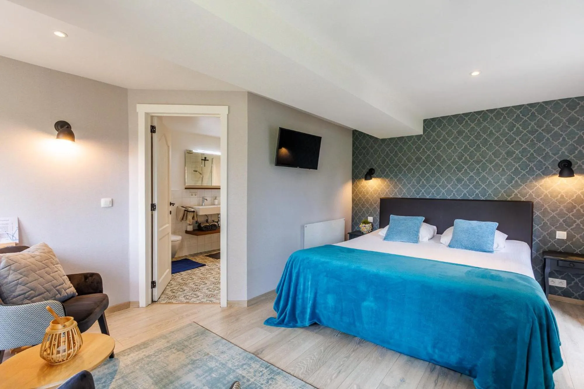 Bed in B&B Hof Ter Koningen