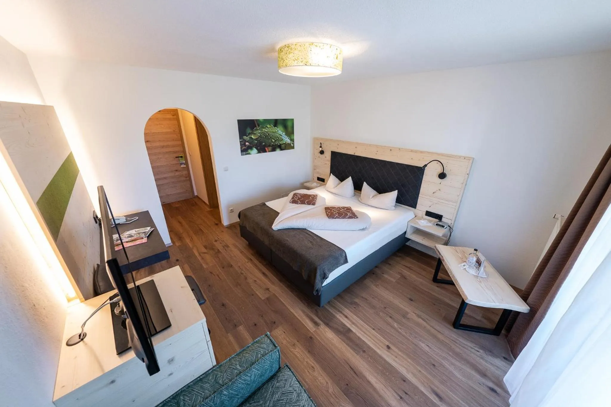 Photo of the whole room, Bed in Landrefugium Obermüller 4,5 Sterne