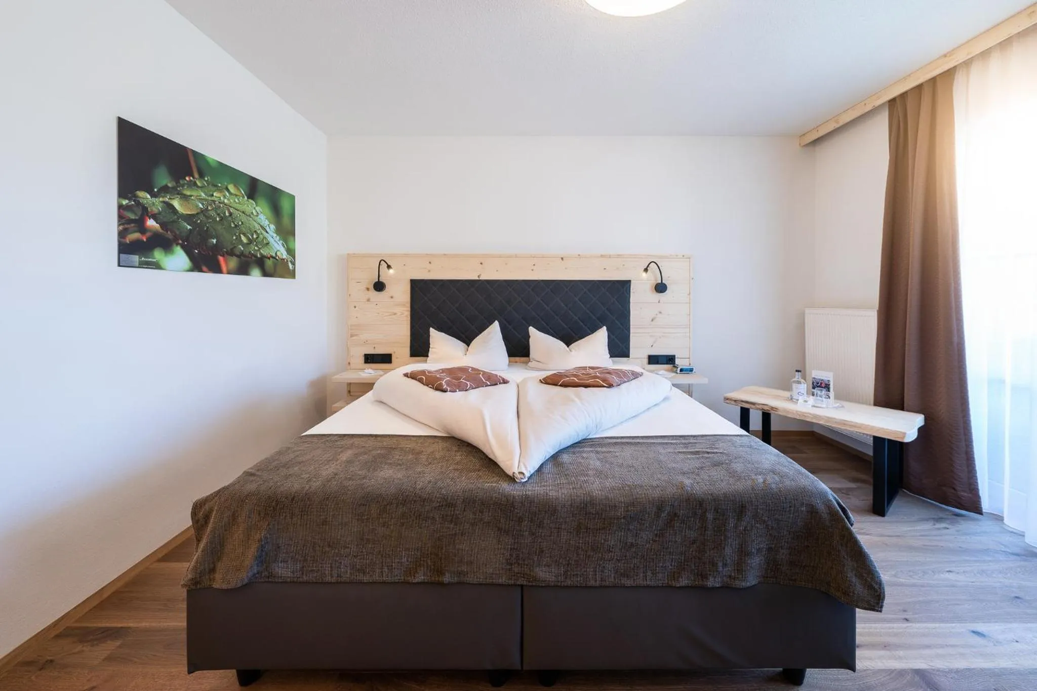 Bed in Landrefugium Obermüller 4,5 Sterne