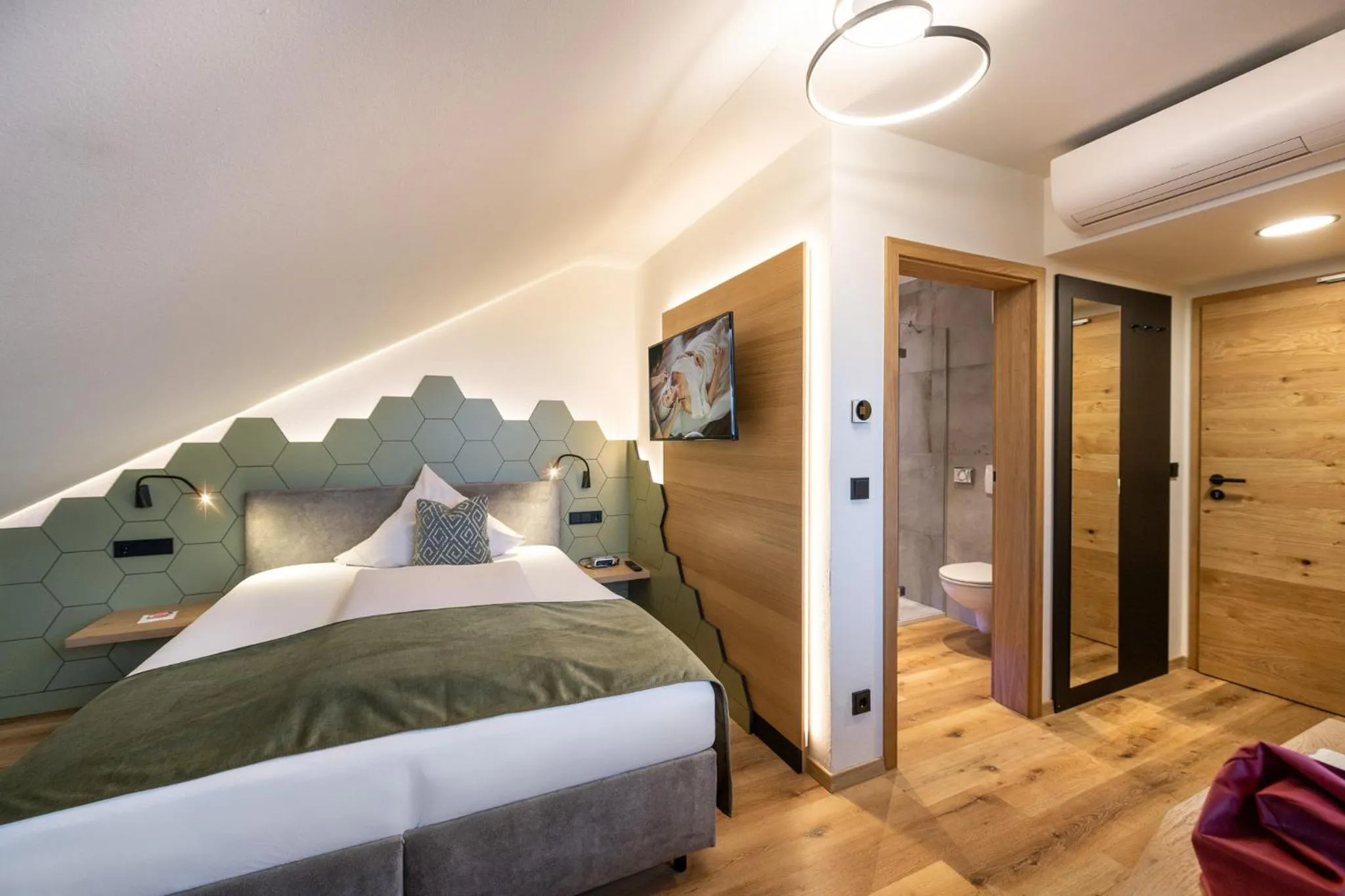 Photo of the whole room, Bed in Landrefugium Obermüller 4,5 Sterne