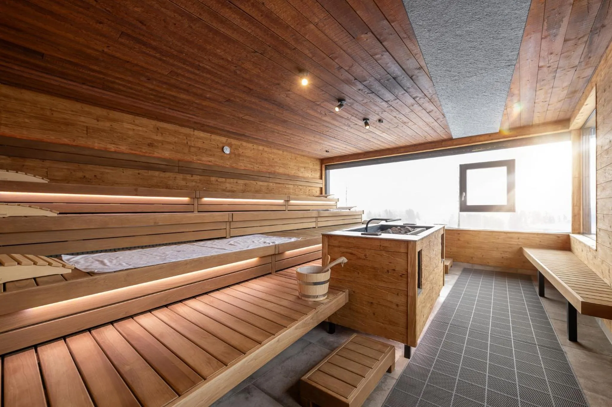 Sauna, Bed in Landrefugium Obermüller 4,5 Sterne