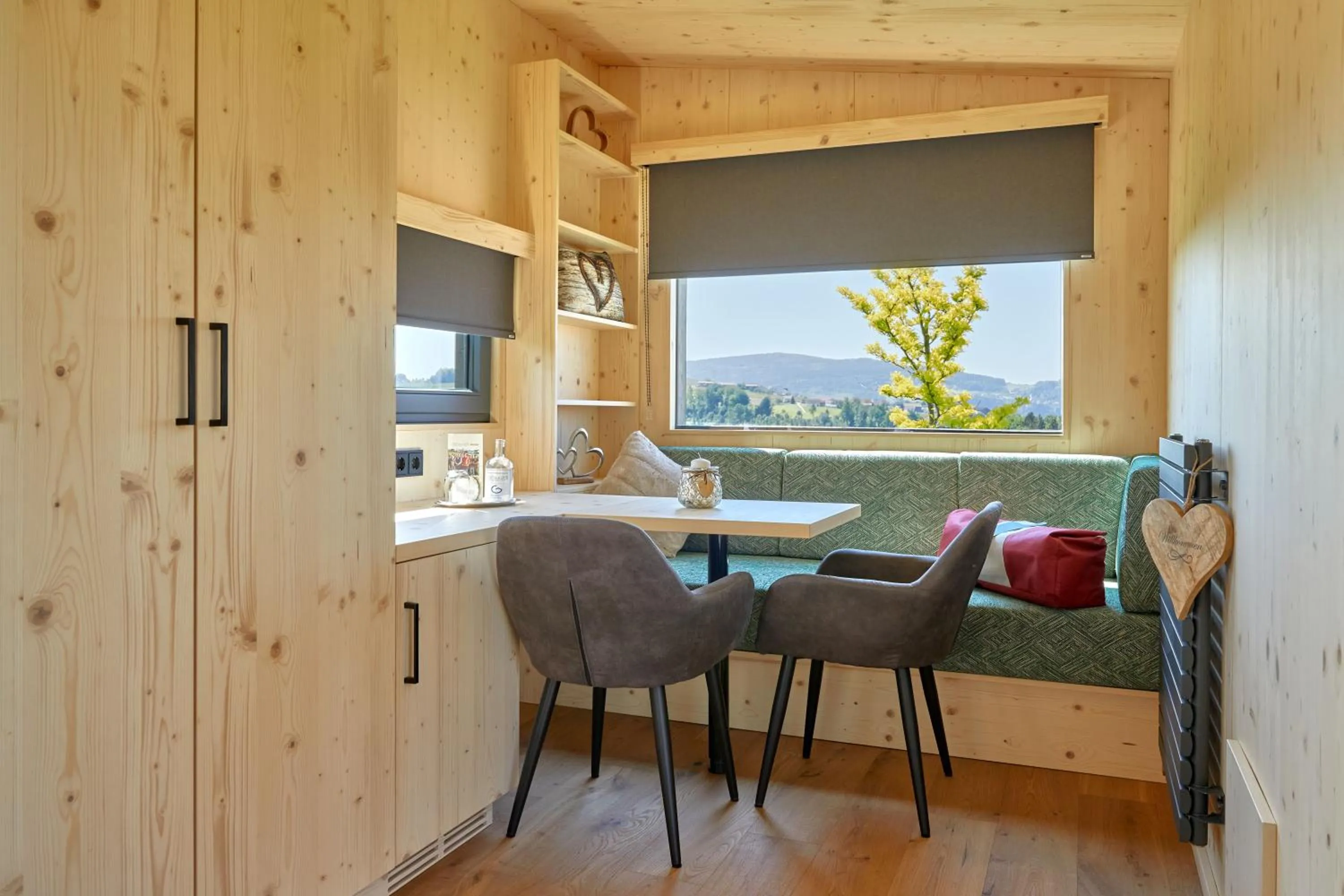 Seating area in Landrefugium Obermüller 4,5 Sterne