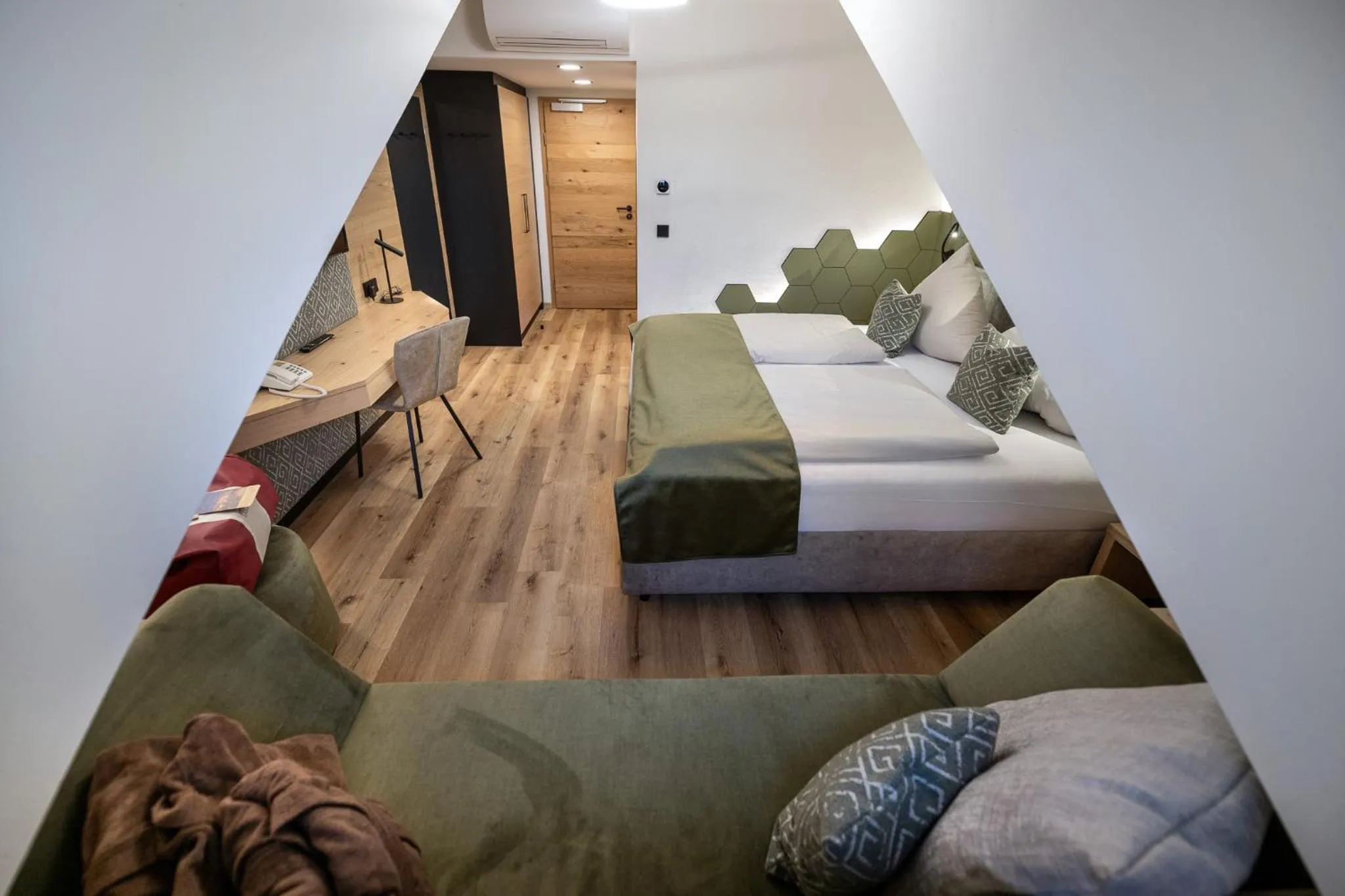 Photo of the whole room, Bed in Landrefugium Obermüller 4,5 Sterne