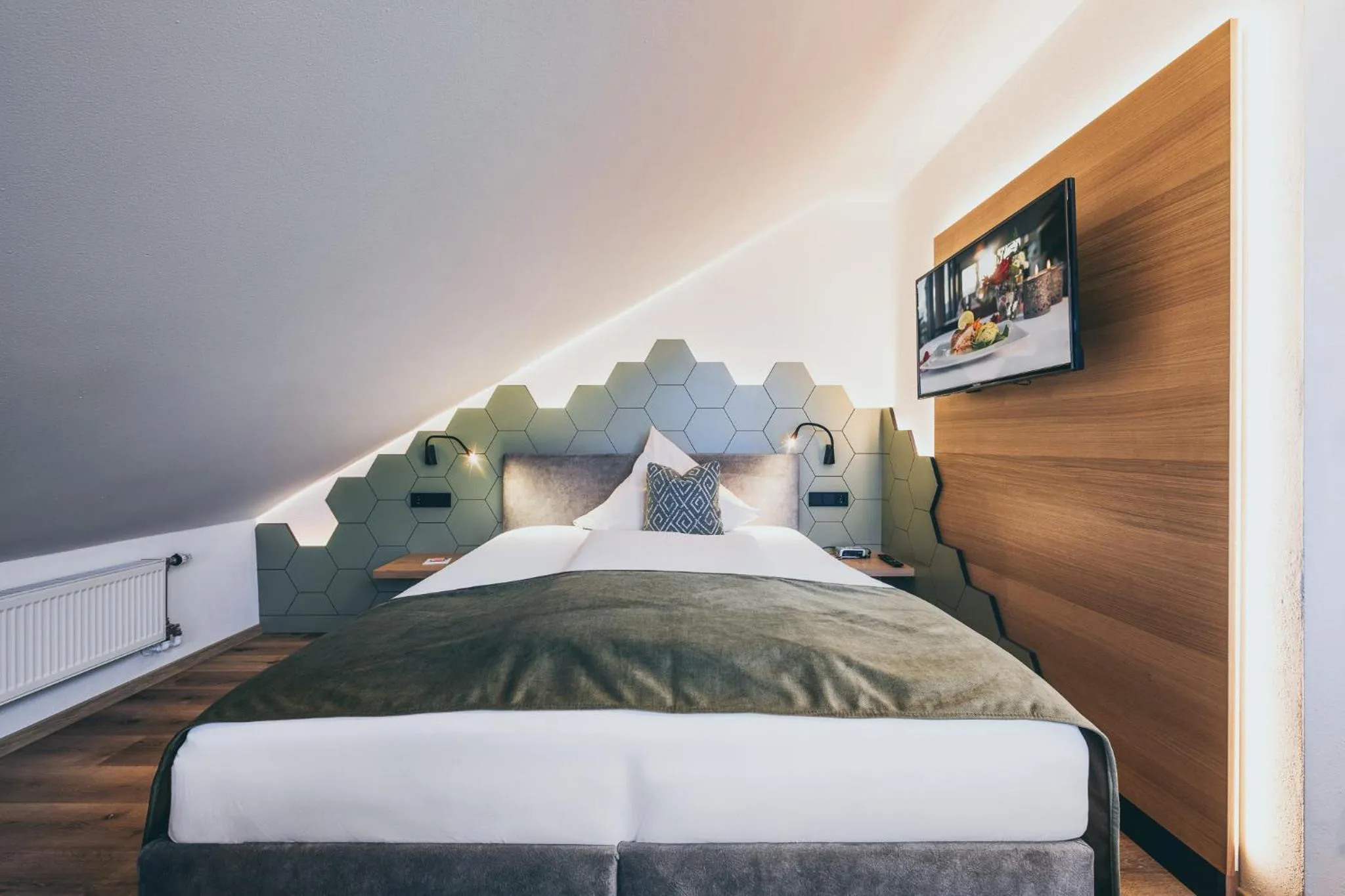 Bed in Landrefugium Obermüller 4,5 Sterne