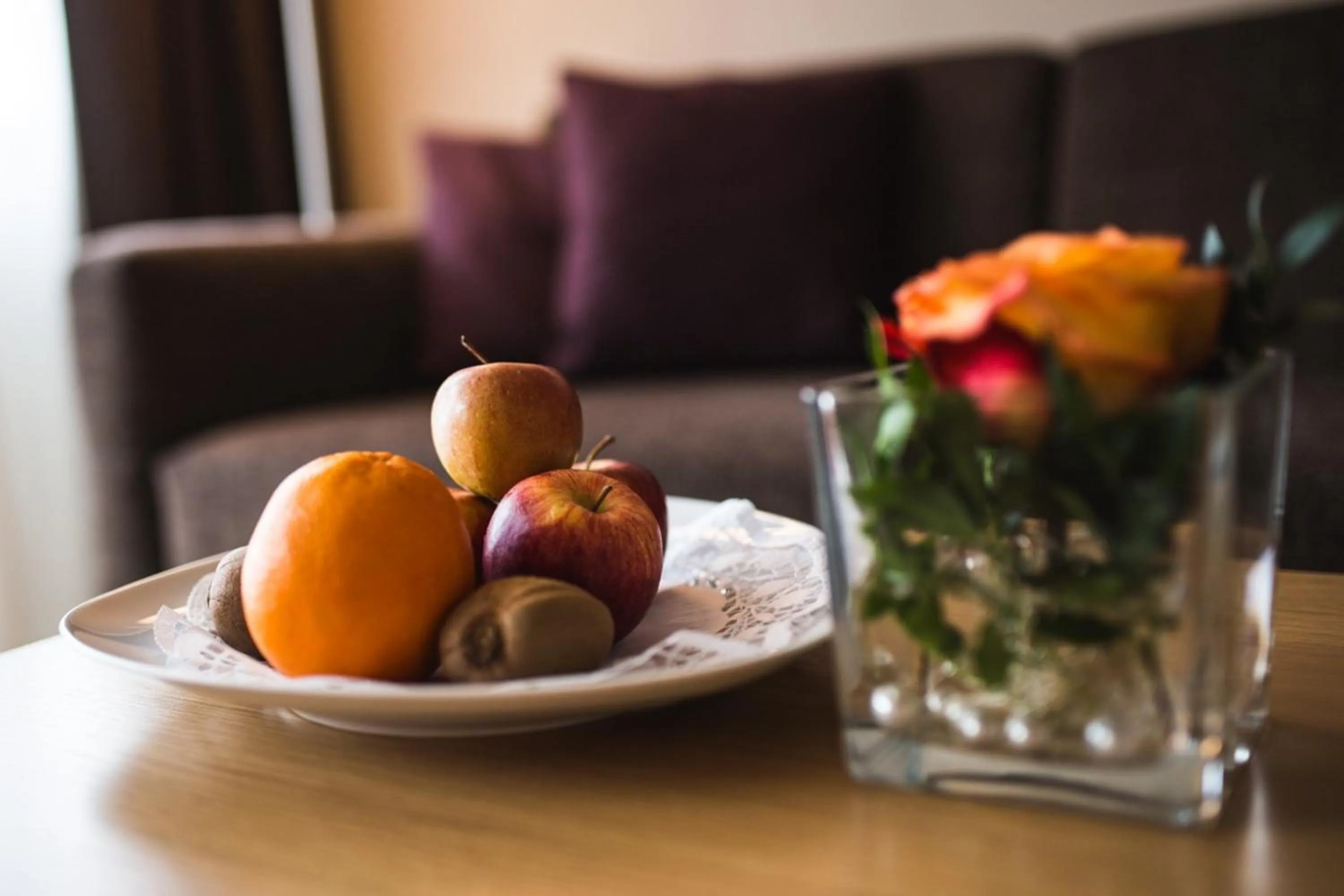 Decorative detail in Hotel Krone