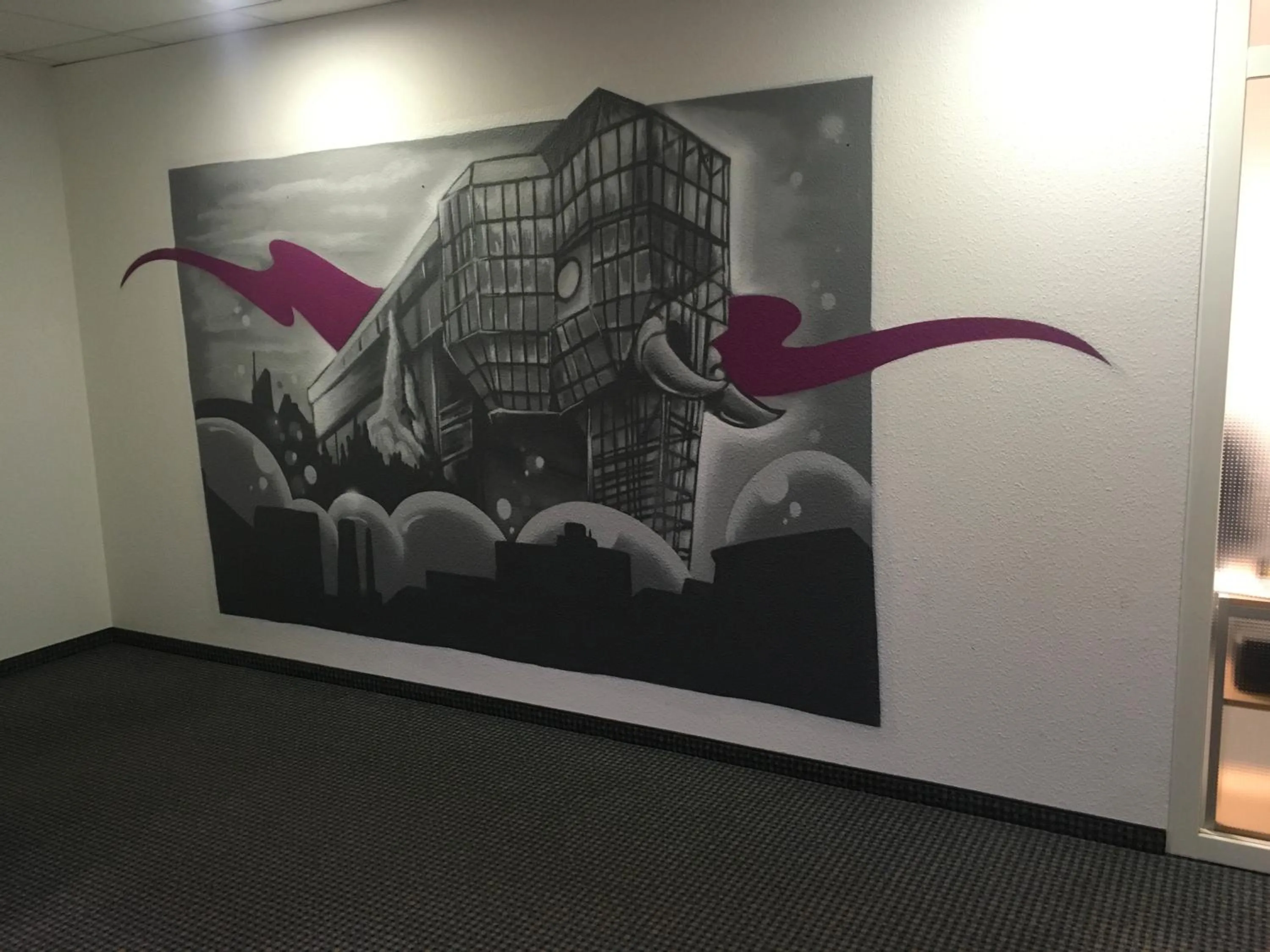 Lobby or reception in Hostel Hamm by Geronimo