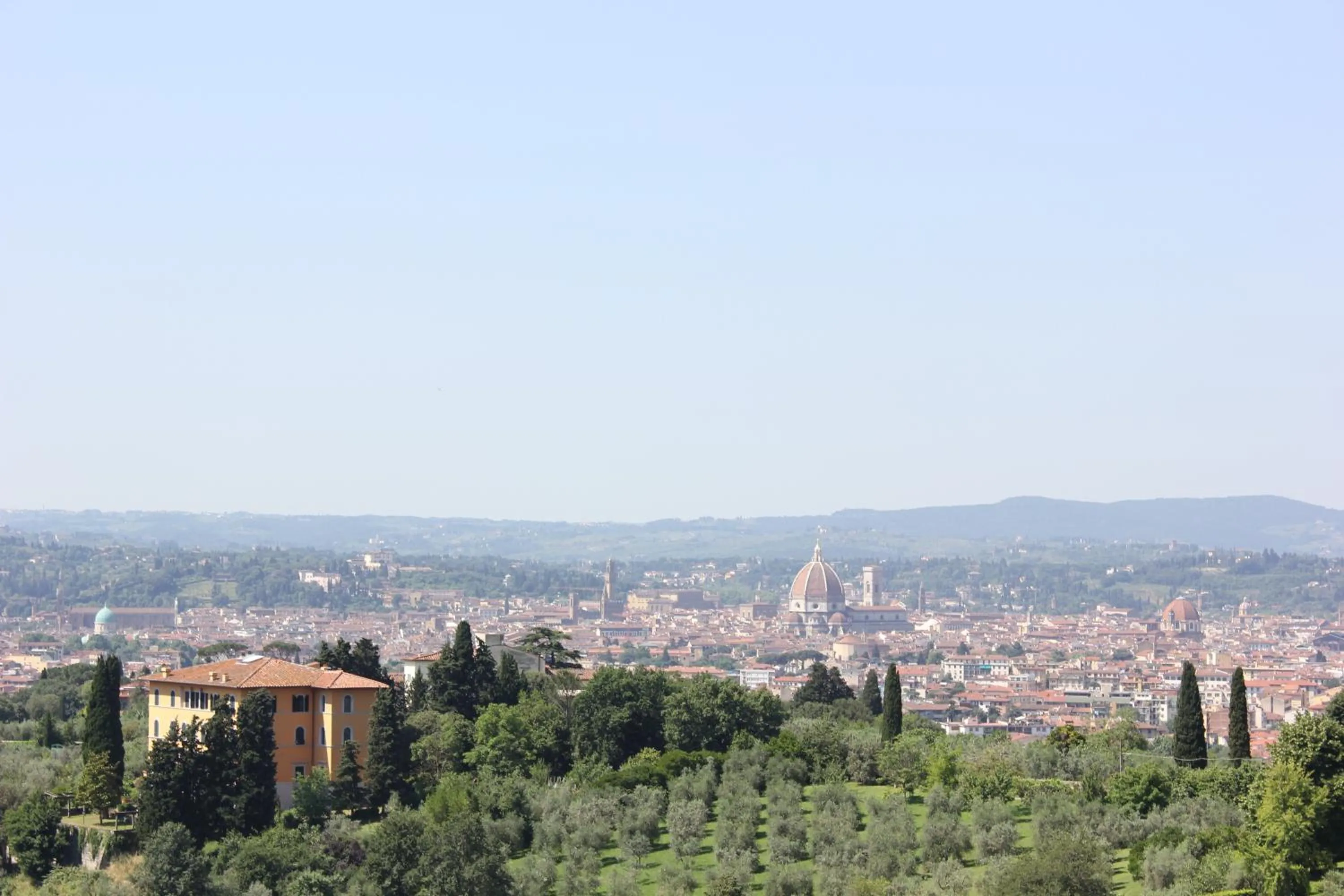 City view in Villa La Stella