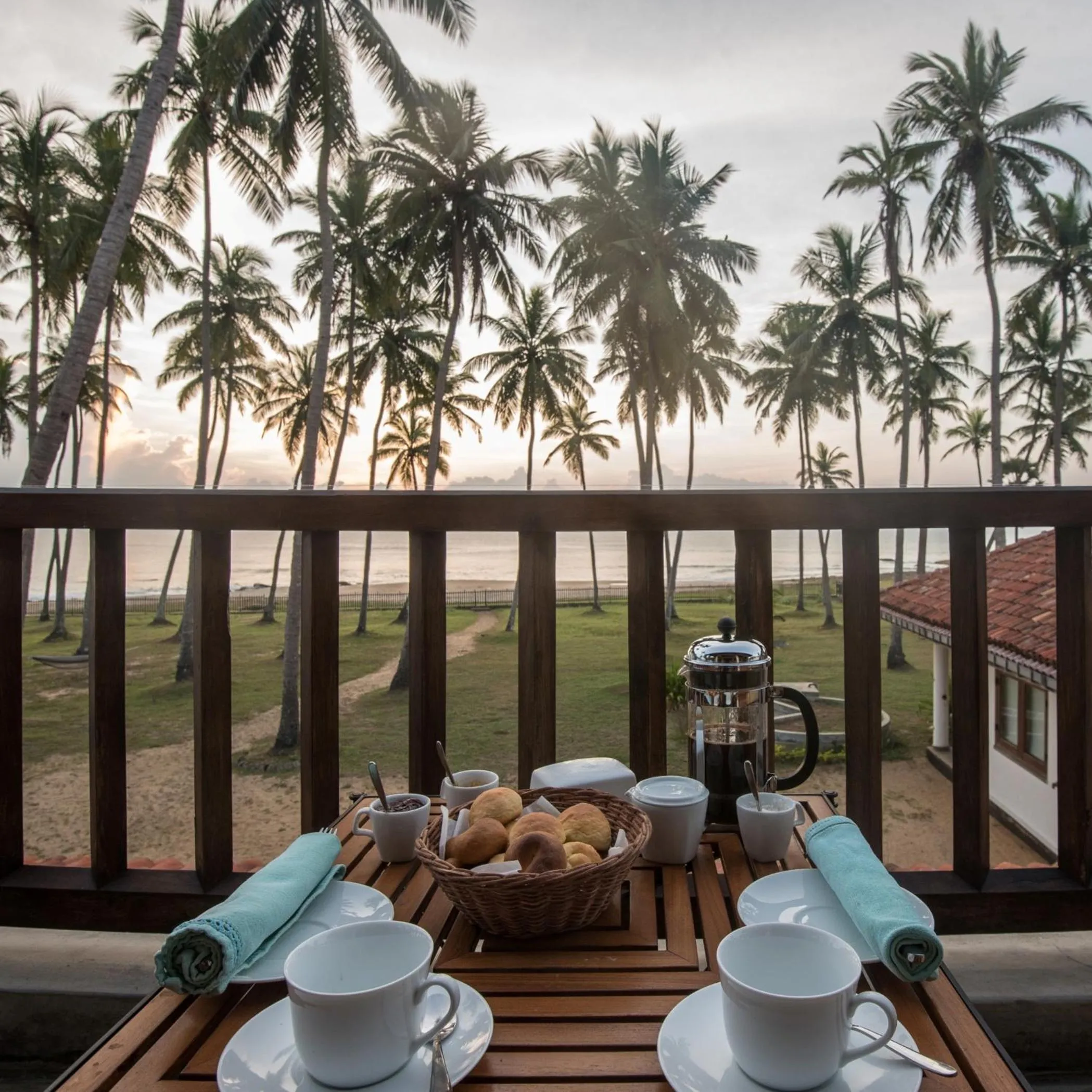 Breakfast in Jetwing Kottukal Beach House