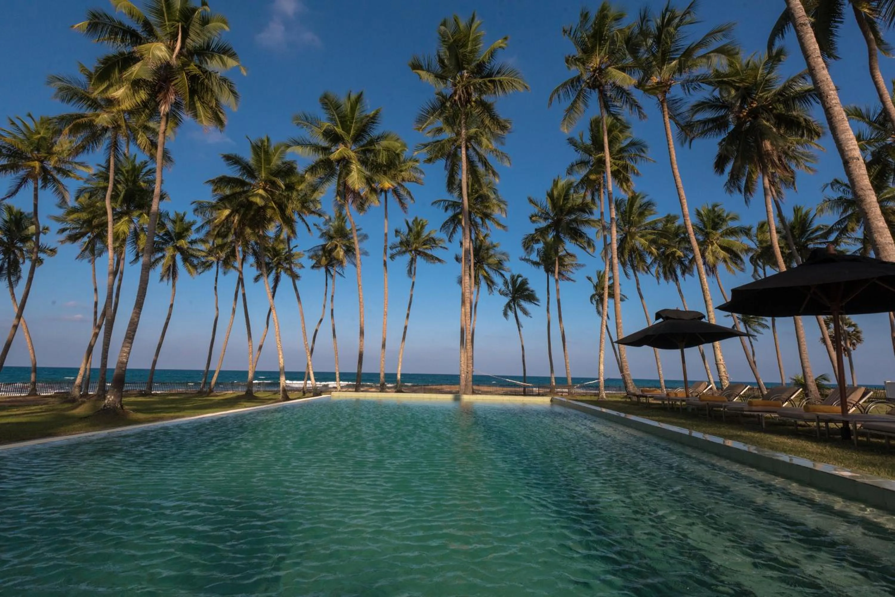 Swimming pool in Jetwing Kottukal Beach House