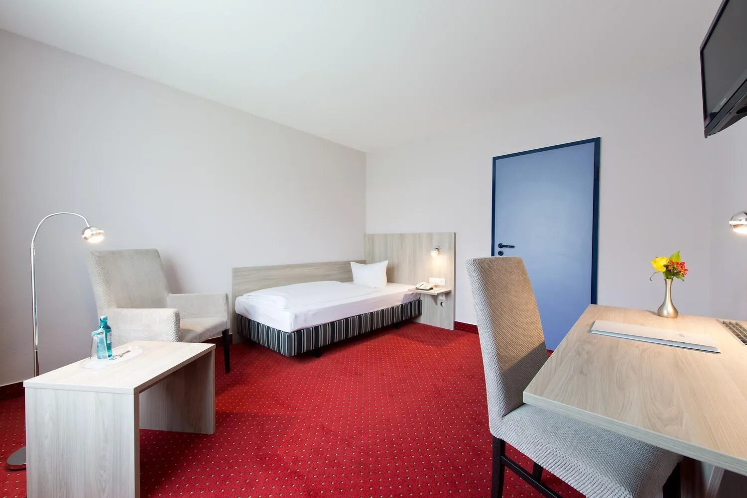 Bed in ACHAT Hotel Frankenthal in der Pfalz